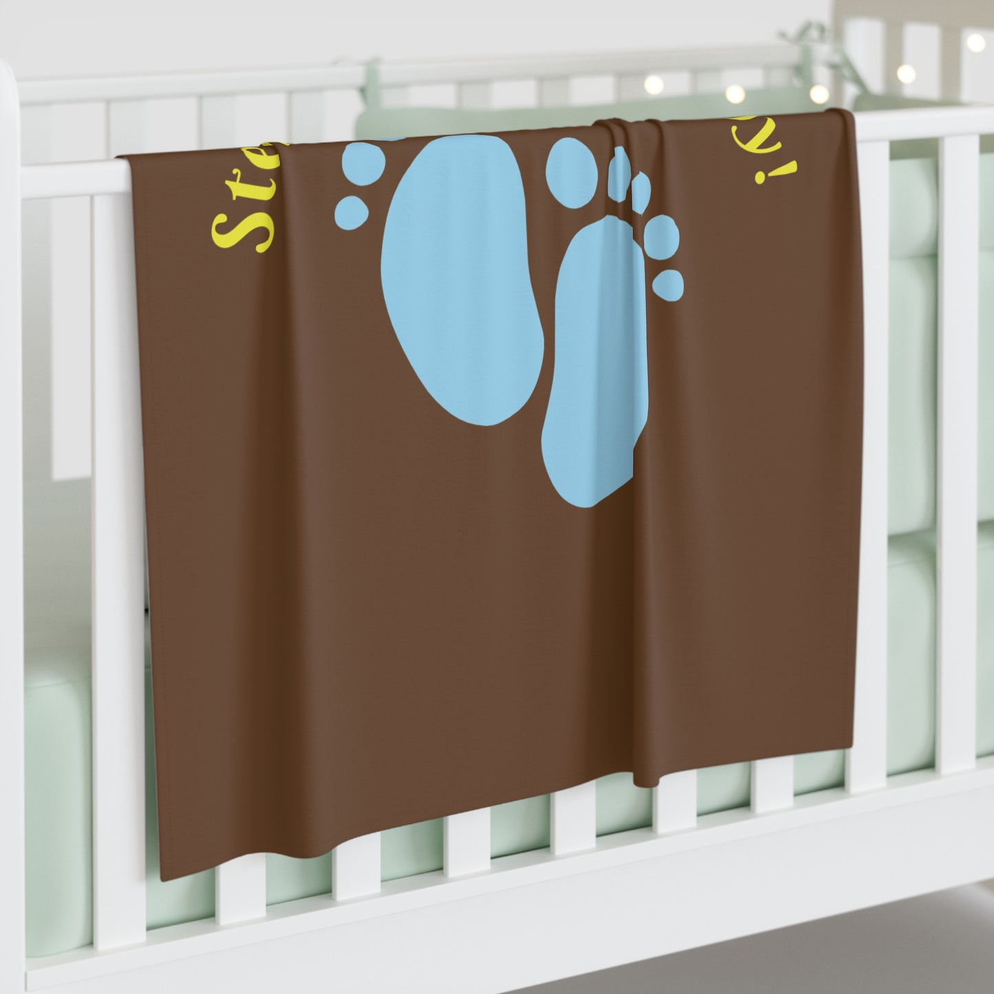 Stepping Into My Destiny Baby Swaddle Blanket #SID2