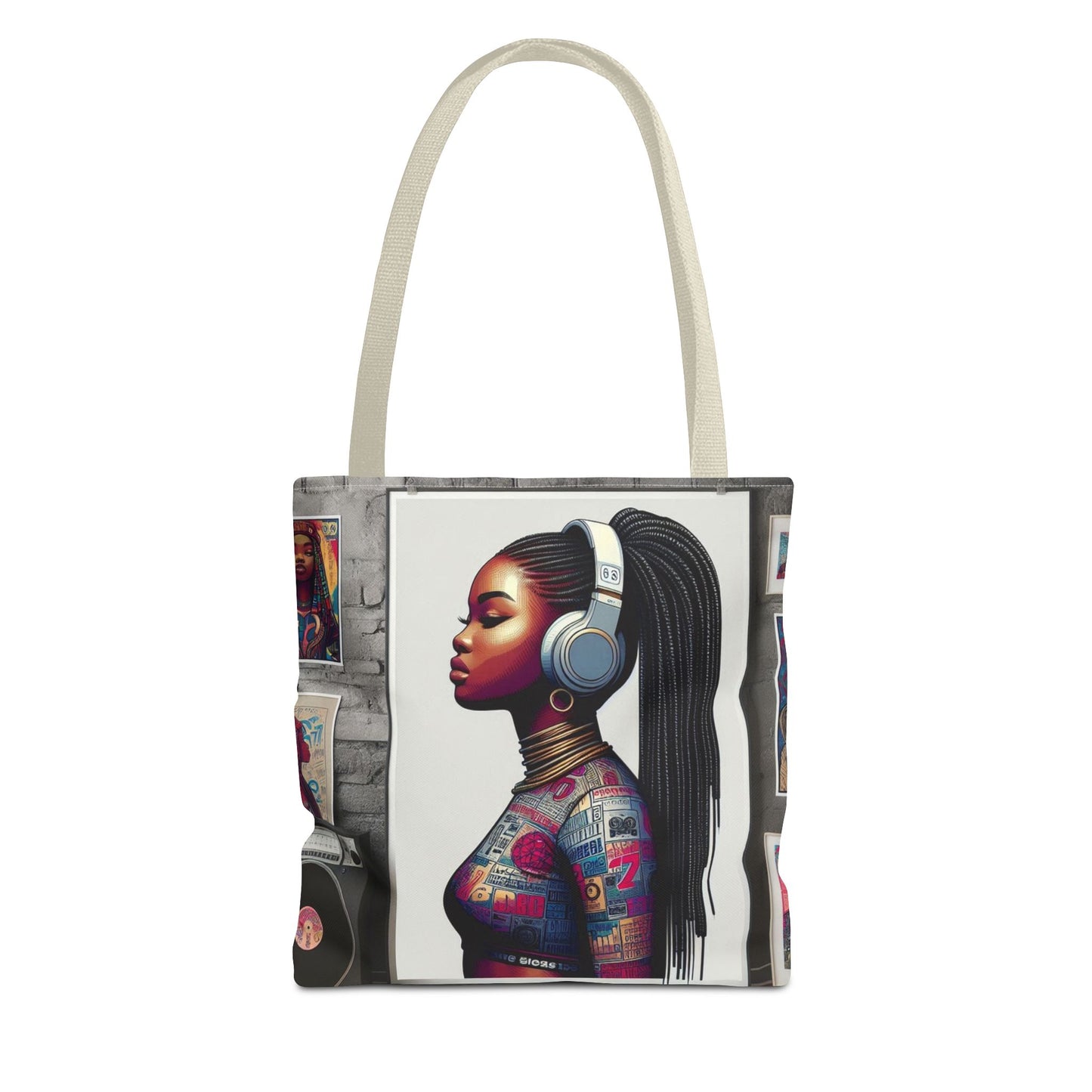 Feel The Music Tote Bag (AOP) #FM3