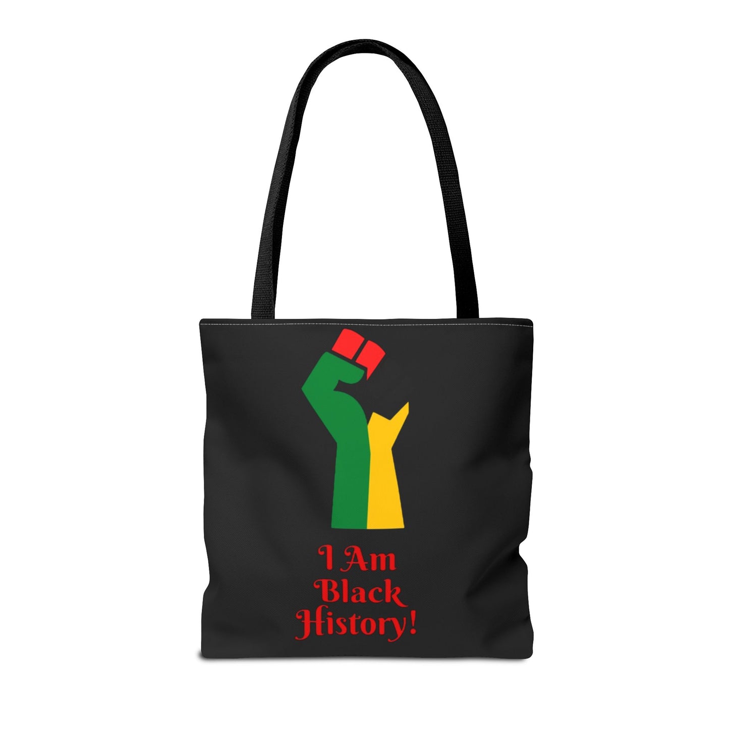 Empowering Black History Tote Bag - "I Am Black History!"