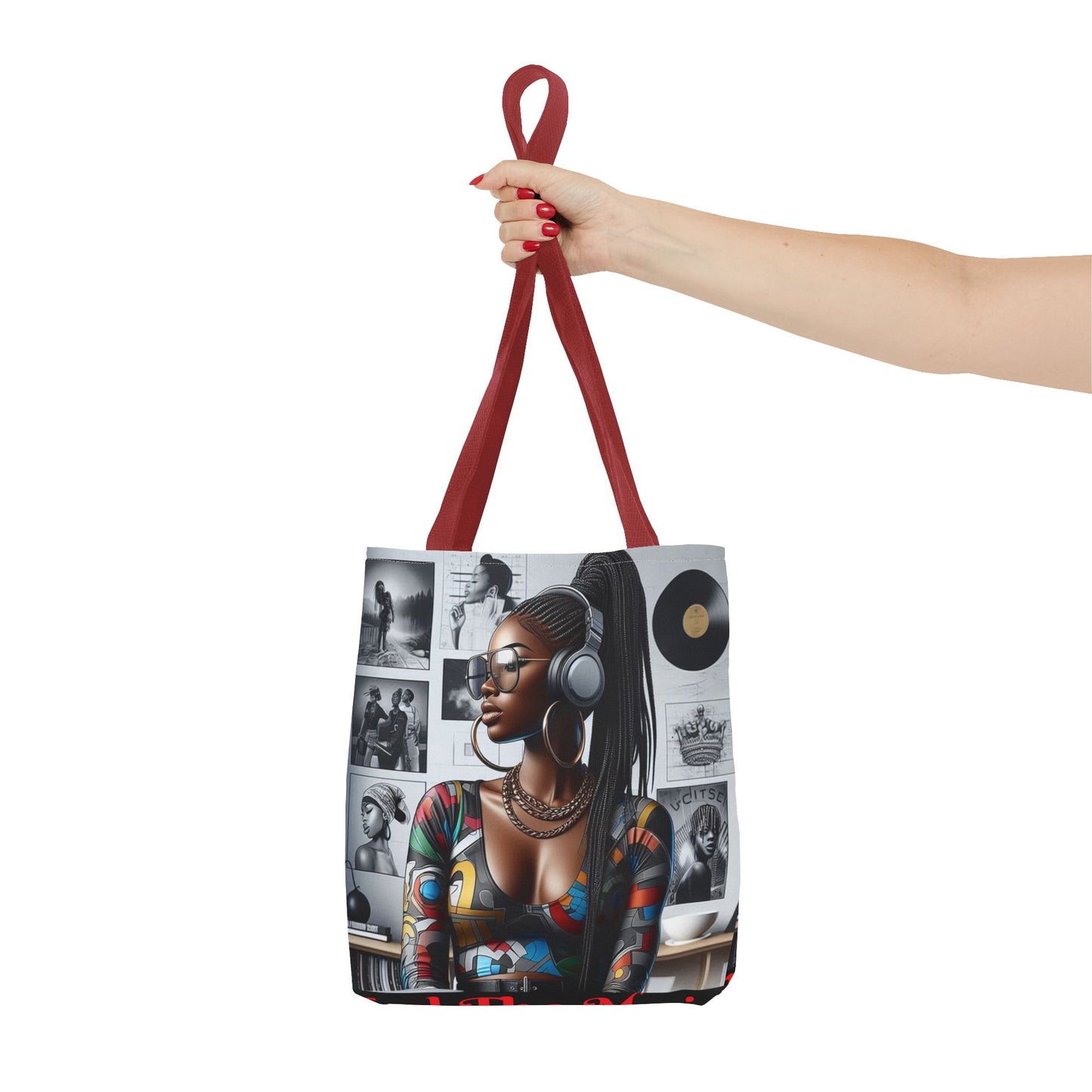 Feel The Music Tote Bag (AOP) #FM14