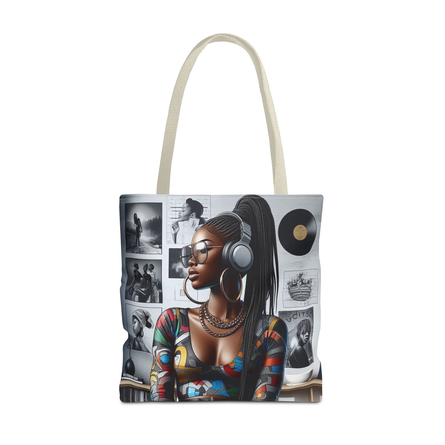 Feel The Music Tote Bag (AOP) #FM9