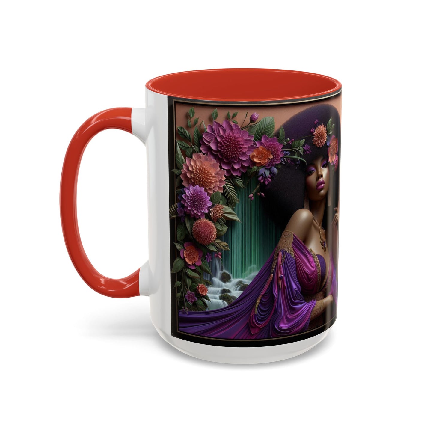 Afrocentric Accent Coffee Mug (11, 15oz) #AACM7