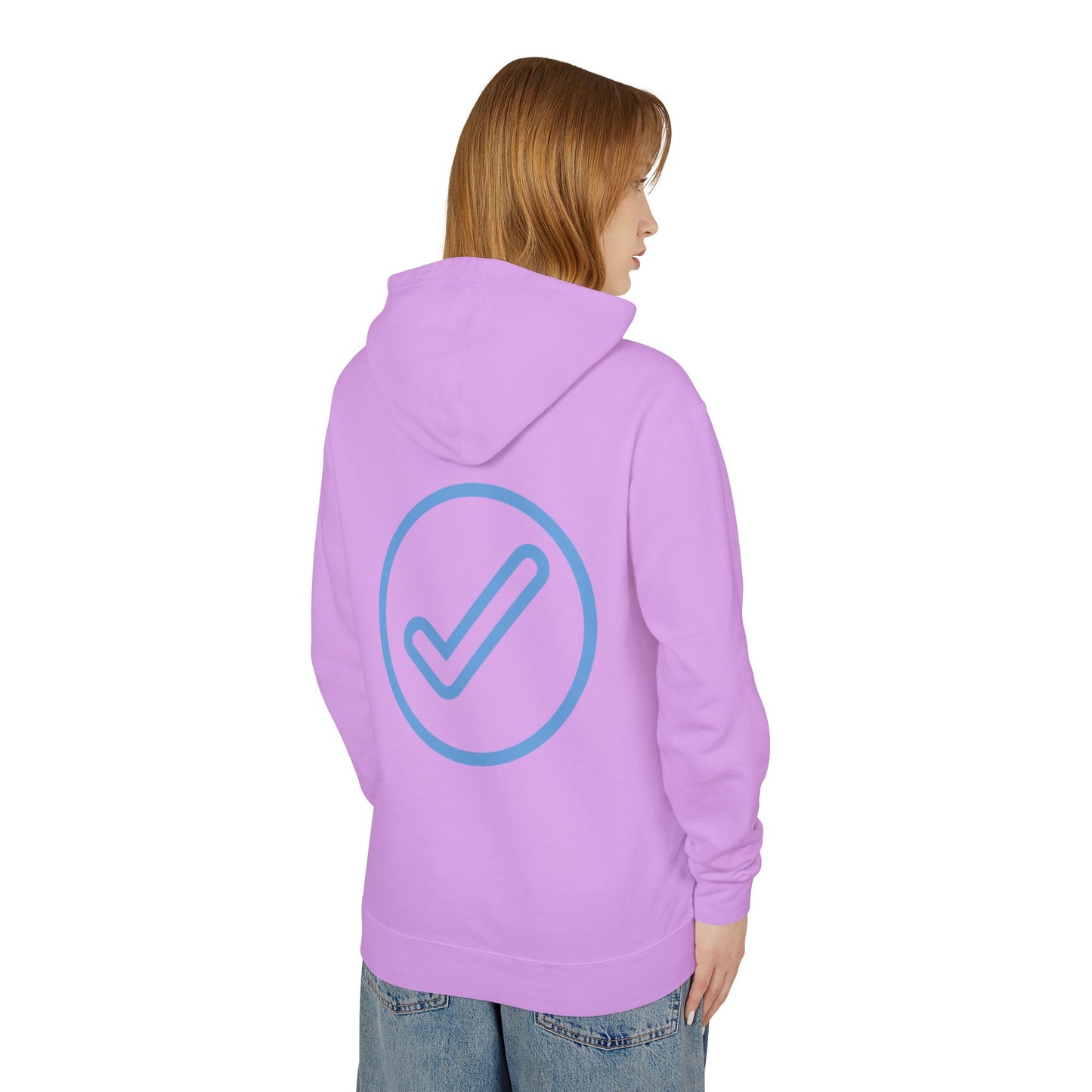 Affirmations Unisex Lightweight Hooded Sweatshirt #AU1