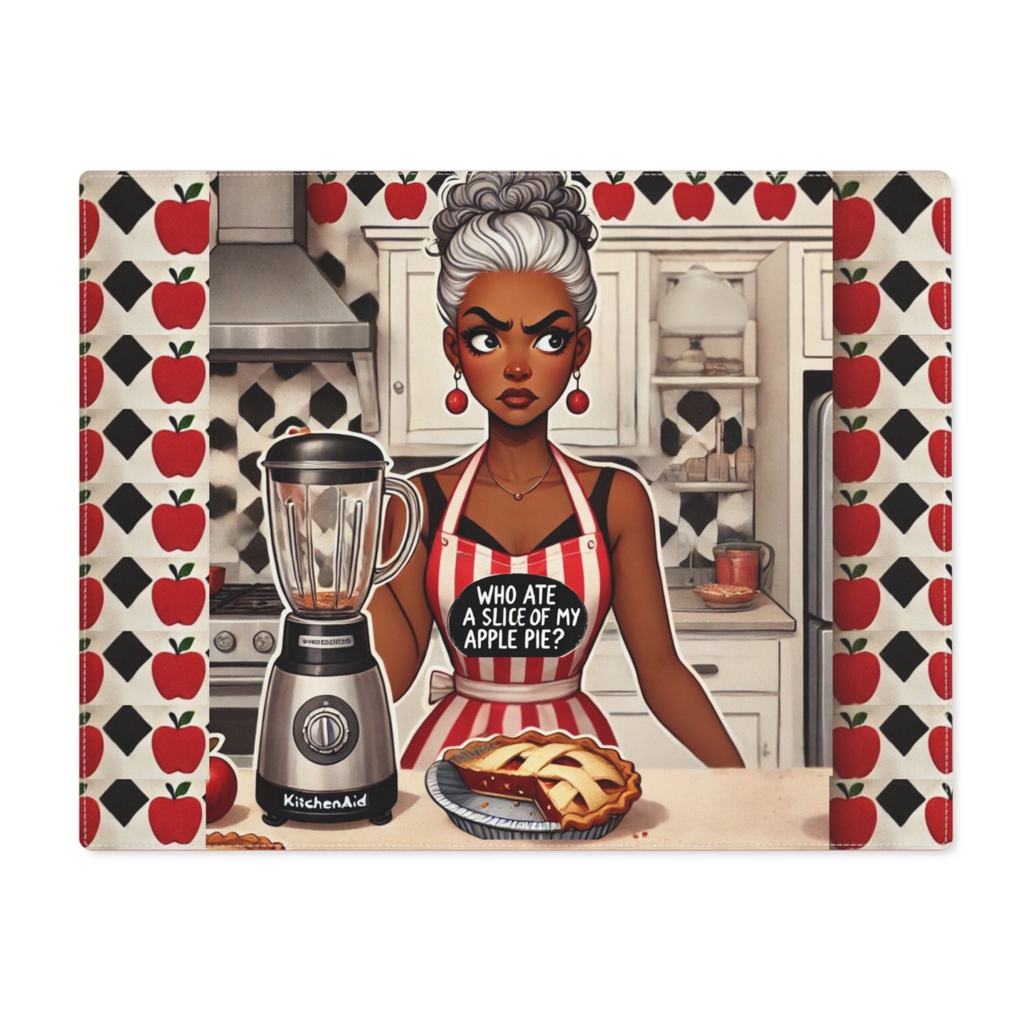 Apple Pie Heist Placemat, 1pc #APH1