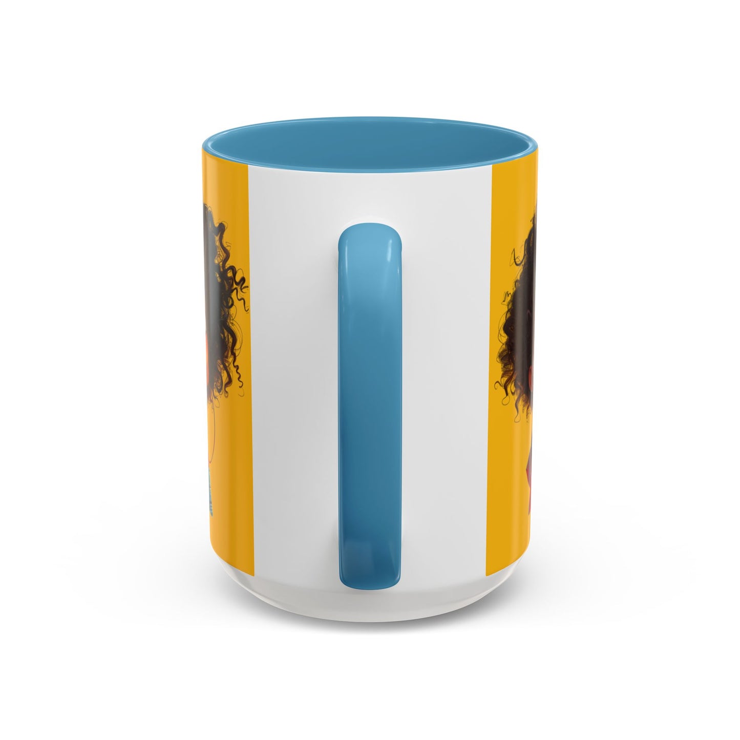 Enter At Your Own Risk Accent Coffee Mug (11, 15oz) #EYOR2