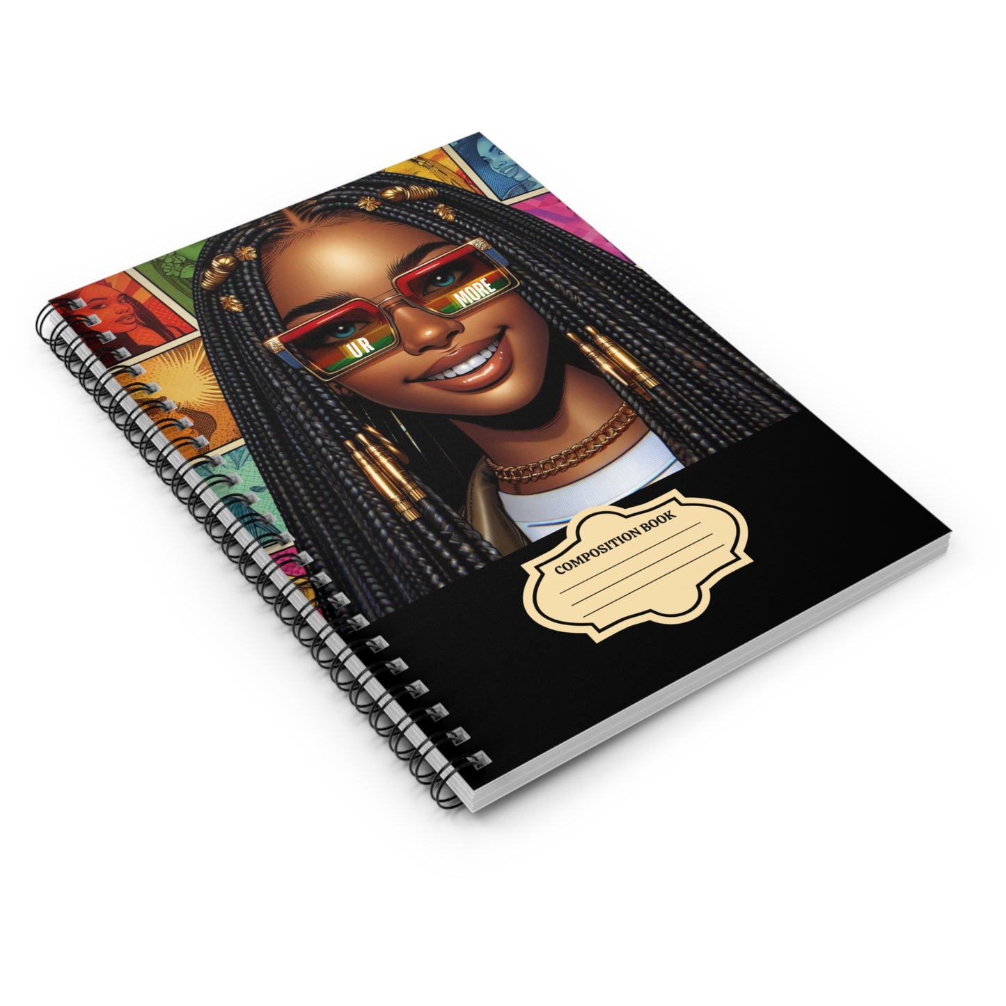 Back to School Affirmations Spiral Notebook - Ruled Line #17