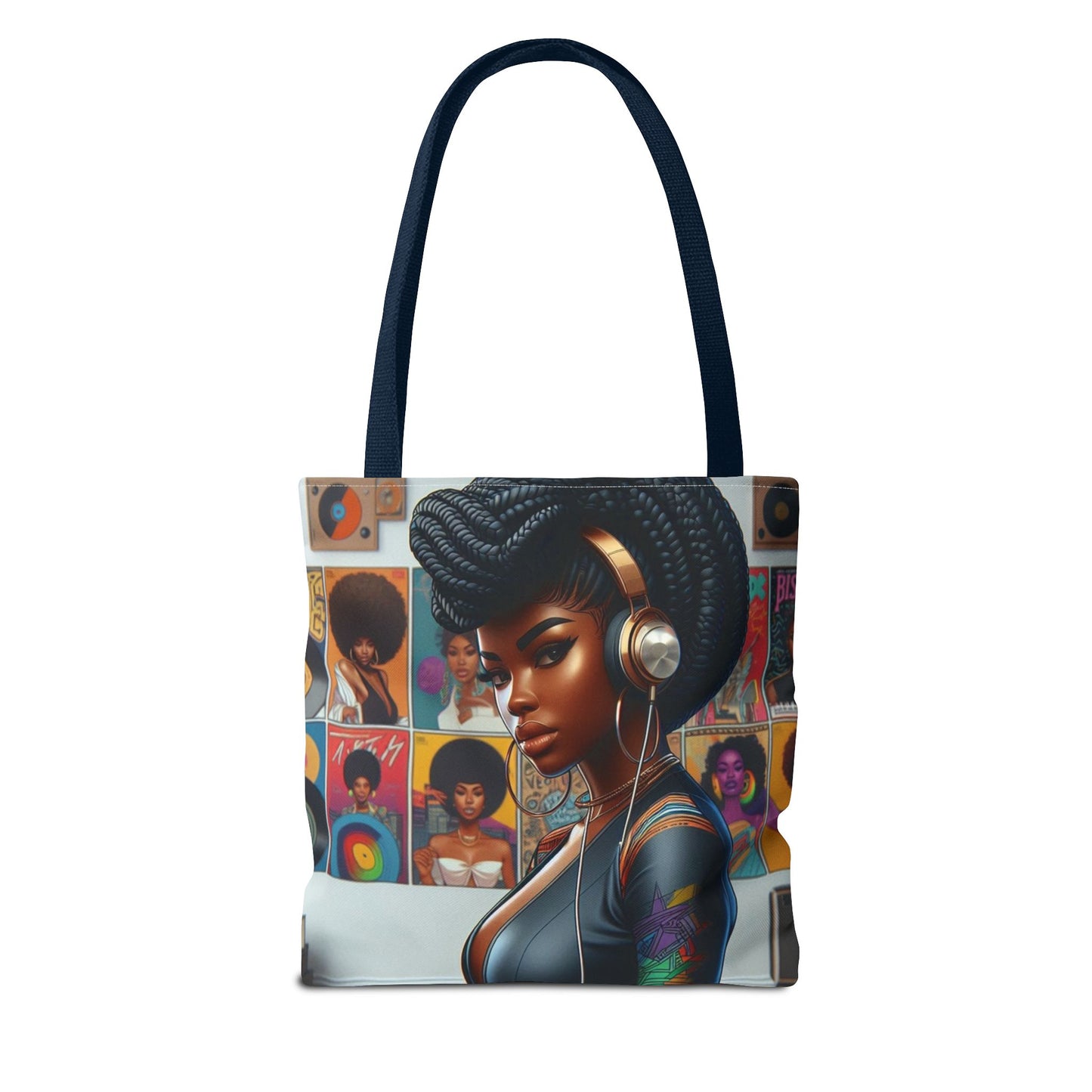 Feel The Music Tote Bag (AOP) #FM8