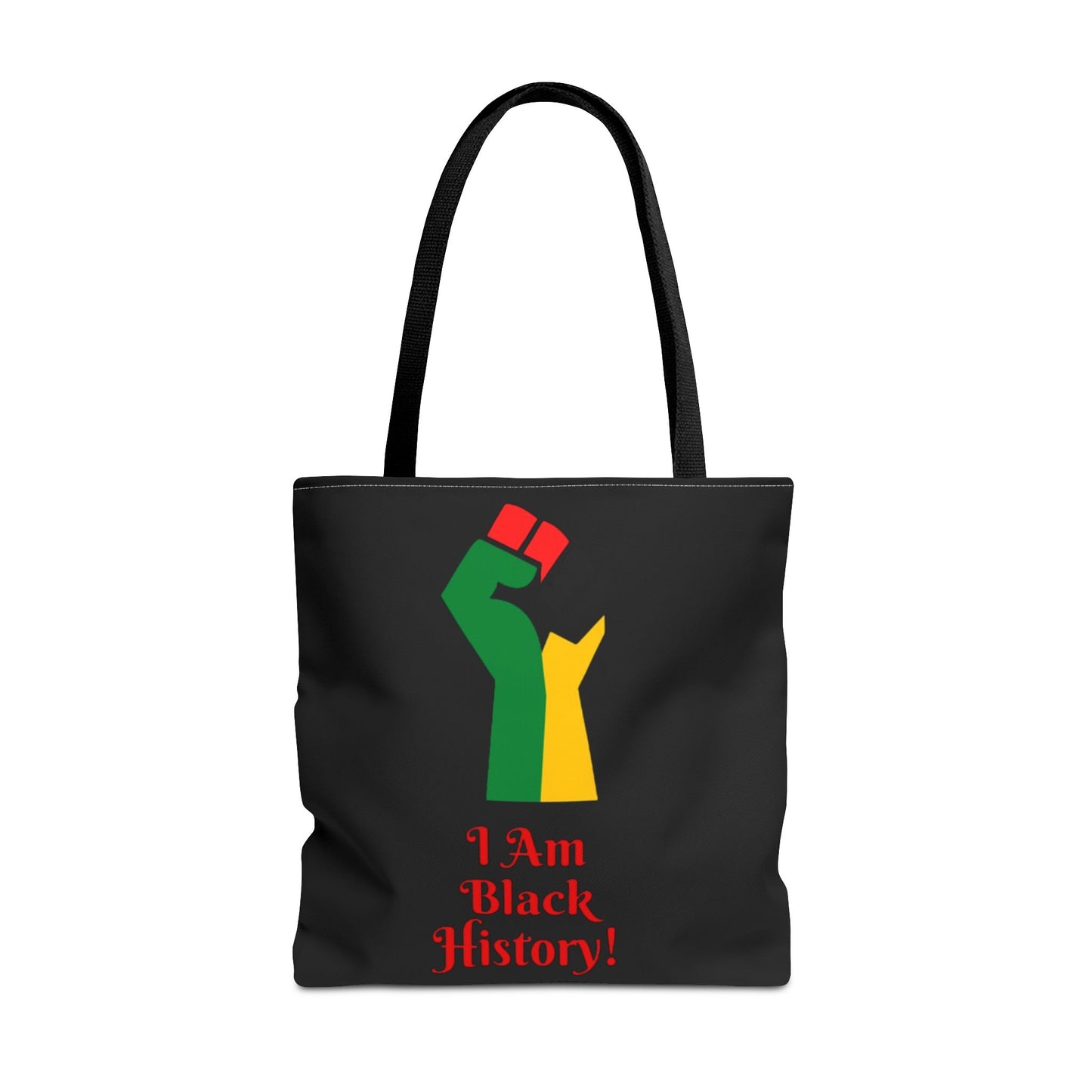 Empowering Black History Tote Bag - "I Am Black History!"
