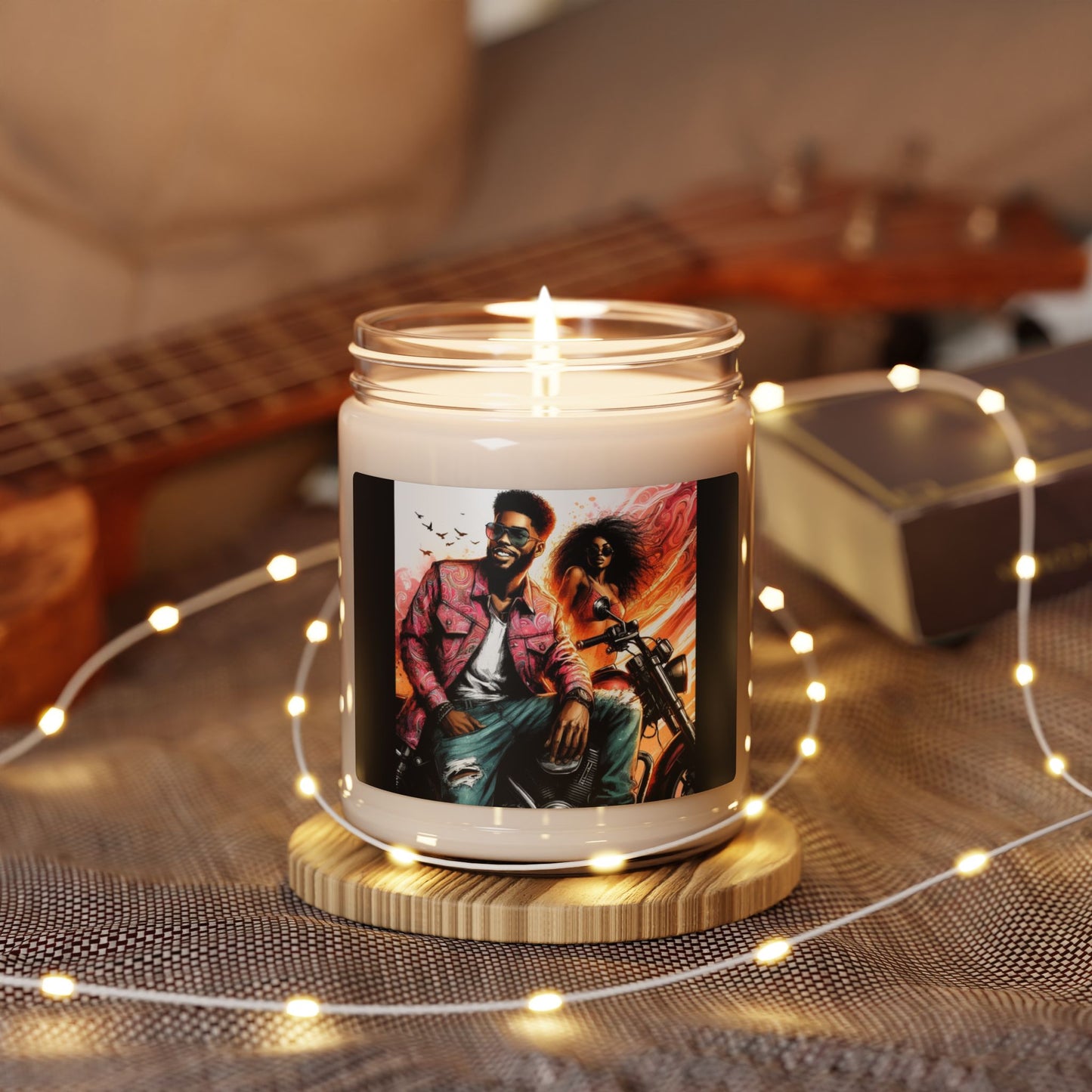 Born To Ride Scented Soy Candle, 9oz #13M