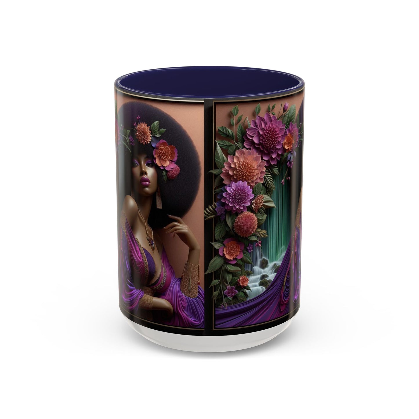 Afrocentric Accent Coffee Mug (11, 15oz) #AACM7