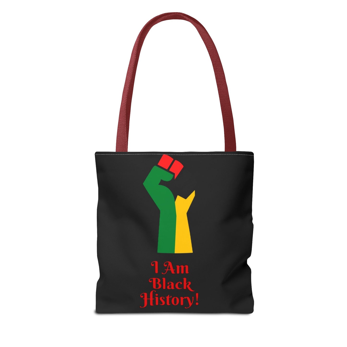 Empowering Black History Tote Bag - "I Am Black History!"