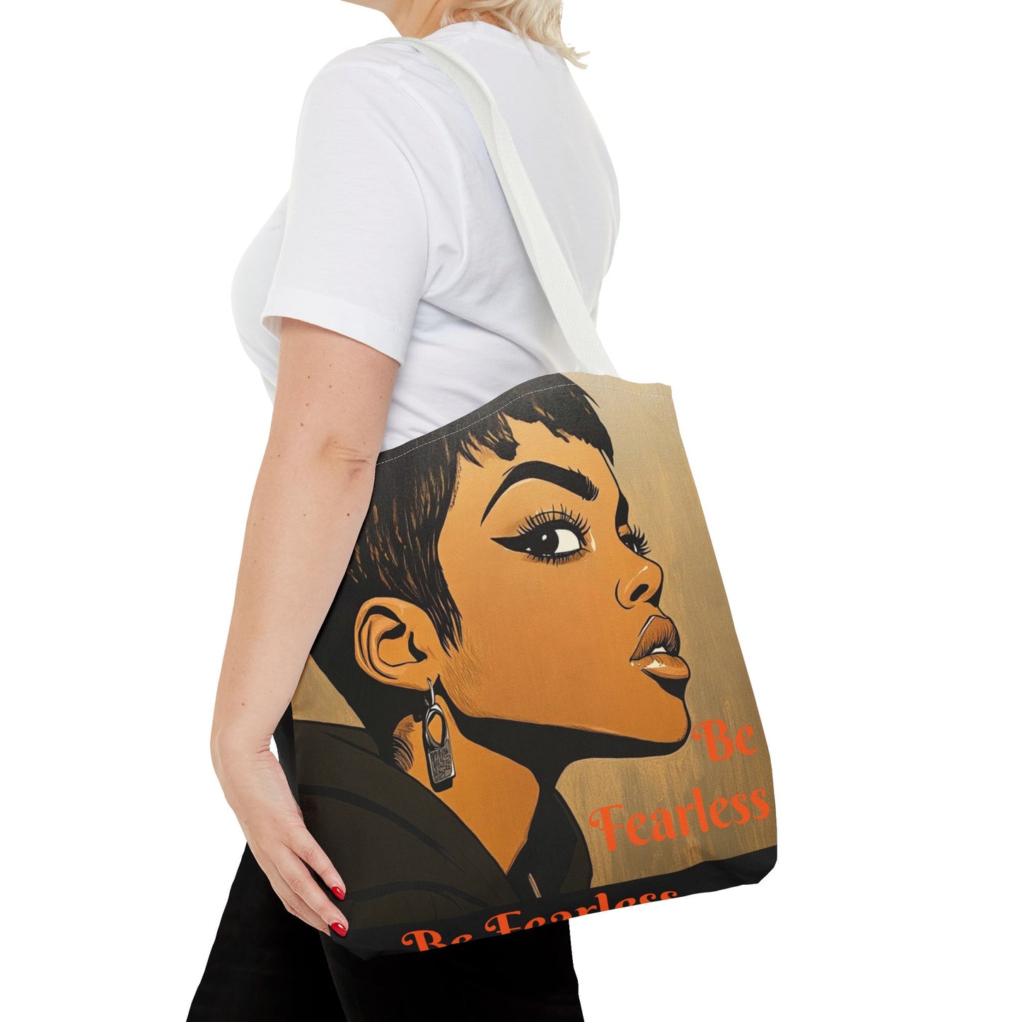 Be Fearless Tote Bag (AOP) #T12