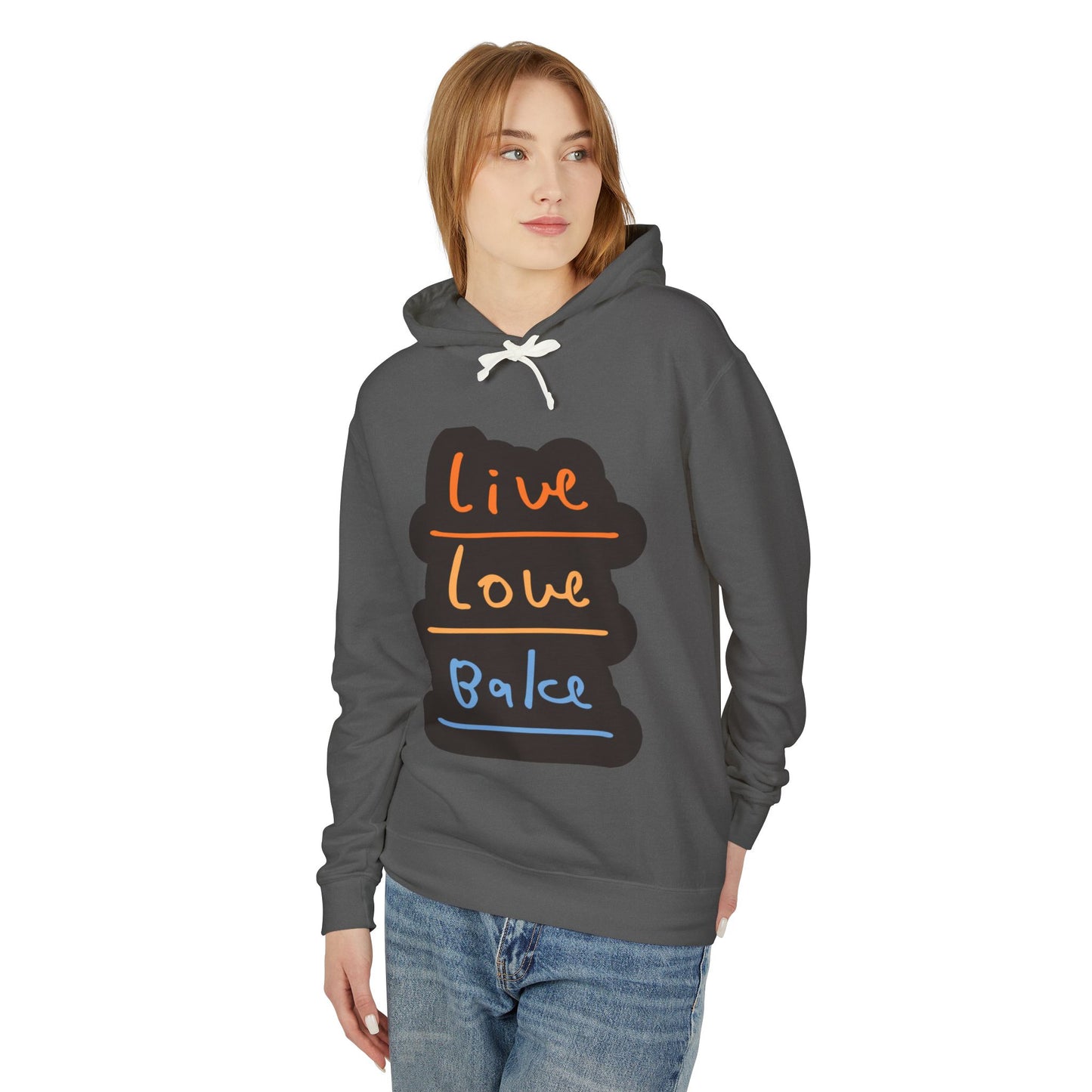 Affirmations Unisex Lightweight Hooded Sweatshirt #AU3