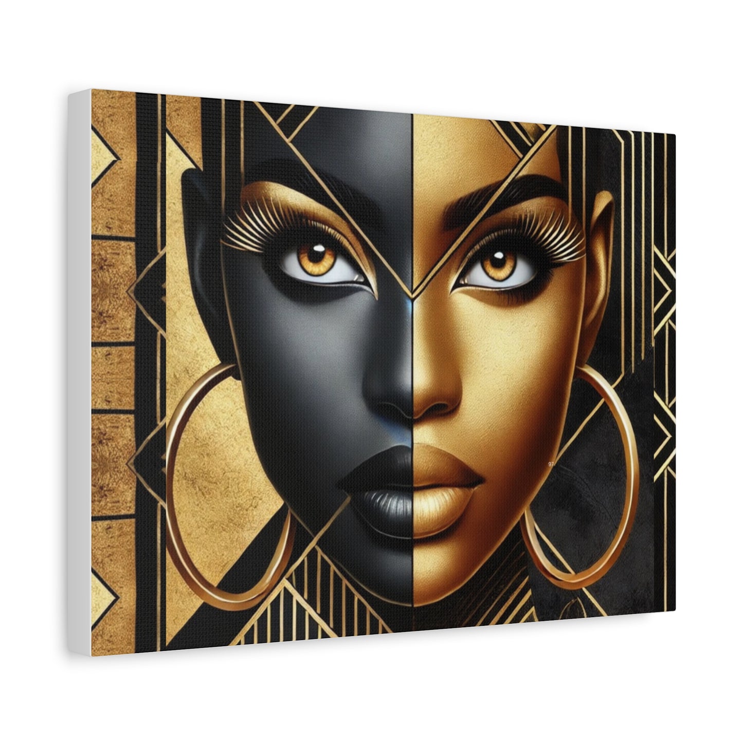 Amber Radiance Matte Canvas, Stretched, 1.25" #AR1
