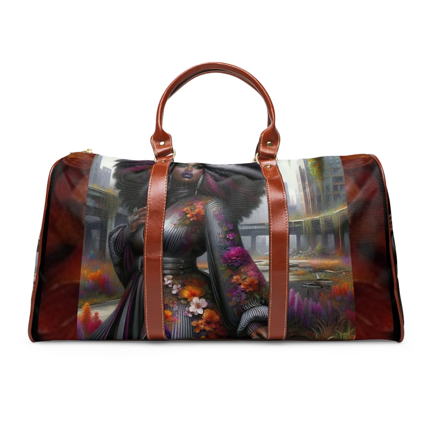 Afrocentric Beauty Luxury Waterproof Travel Bag #AB1