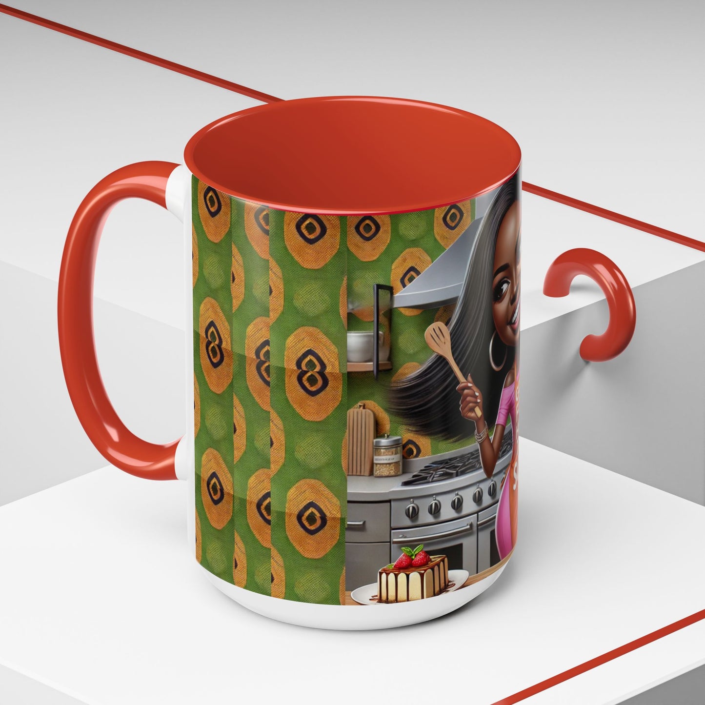 Soulful Bites and Kitchen Delights Accent Coffee Mug (11, 15oz) #SBKD1
