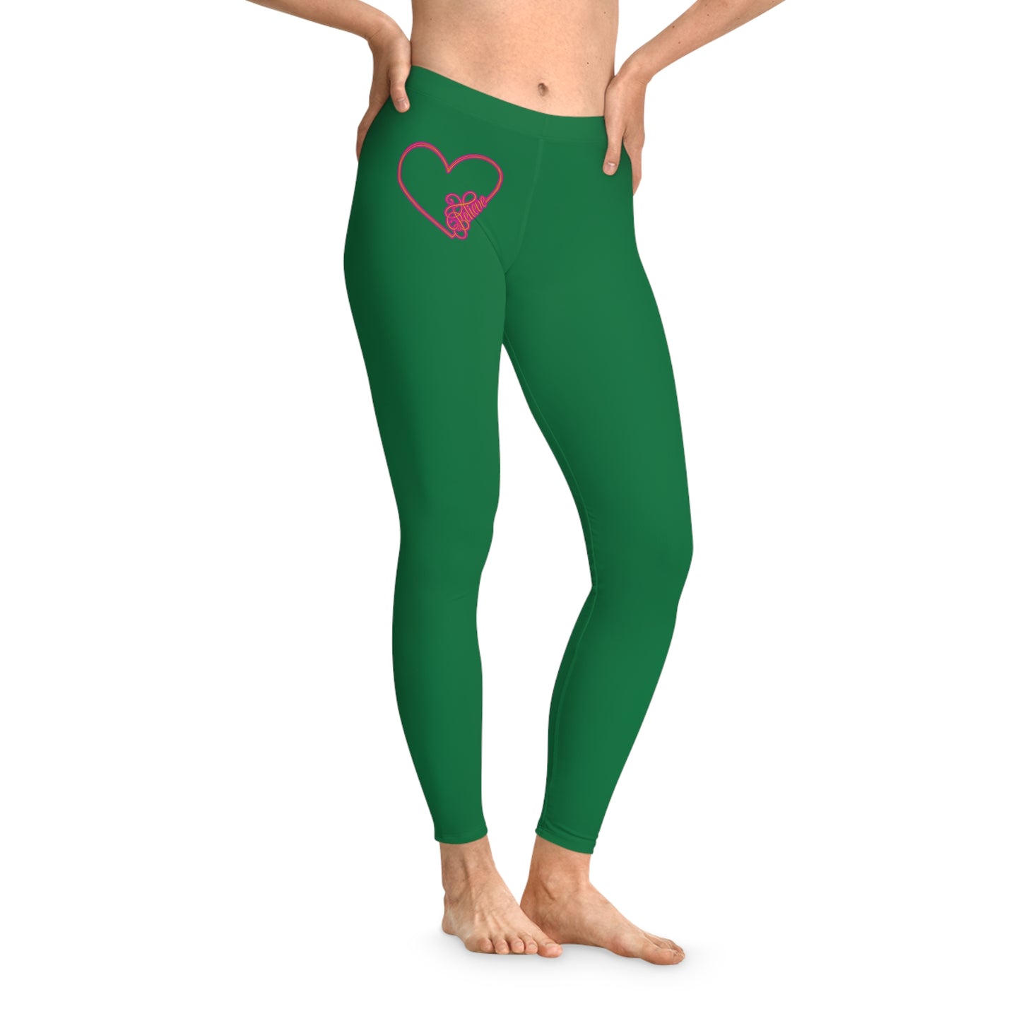 Believe Stretchy Leggings (AOP) #G.10