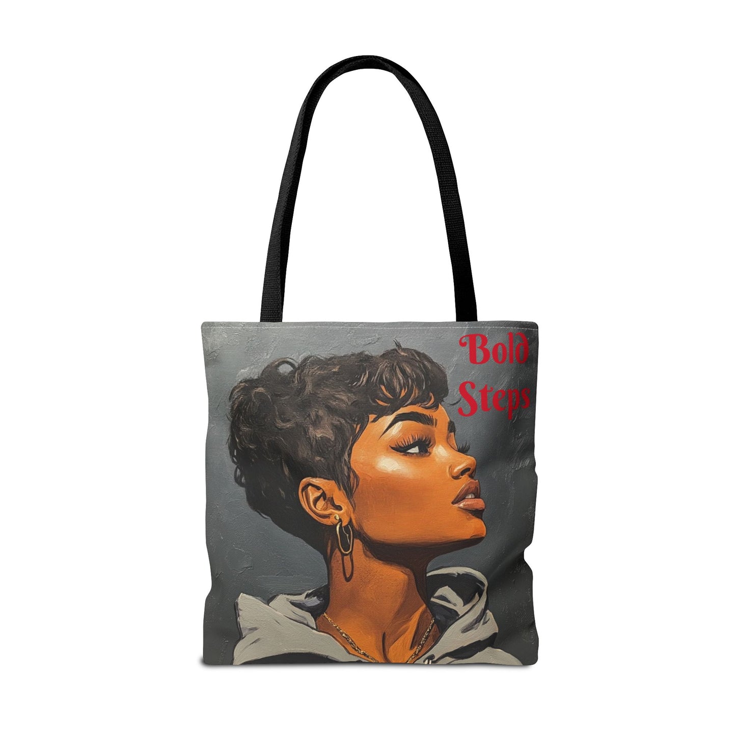 Bold Steps Tote Bag (AOP) #T11