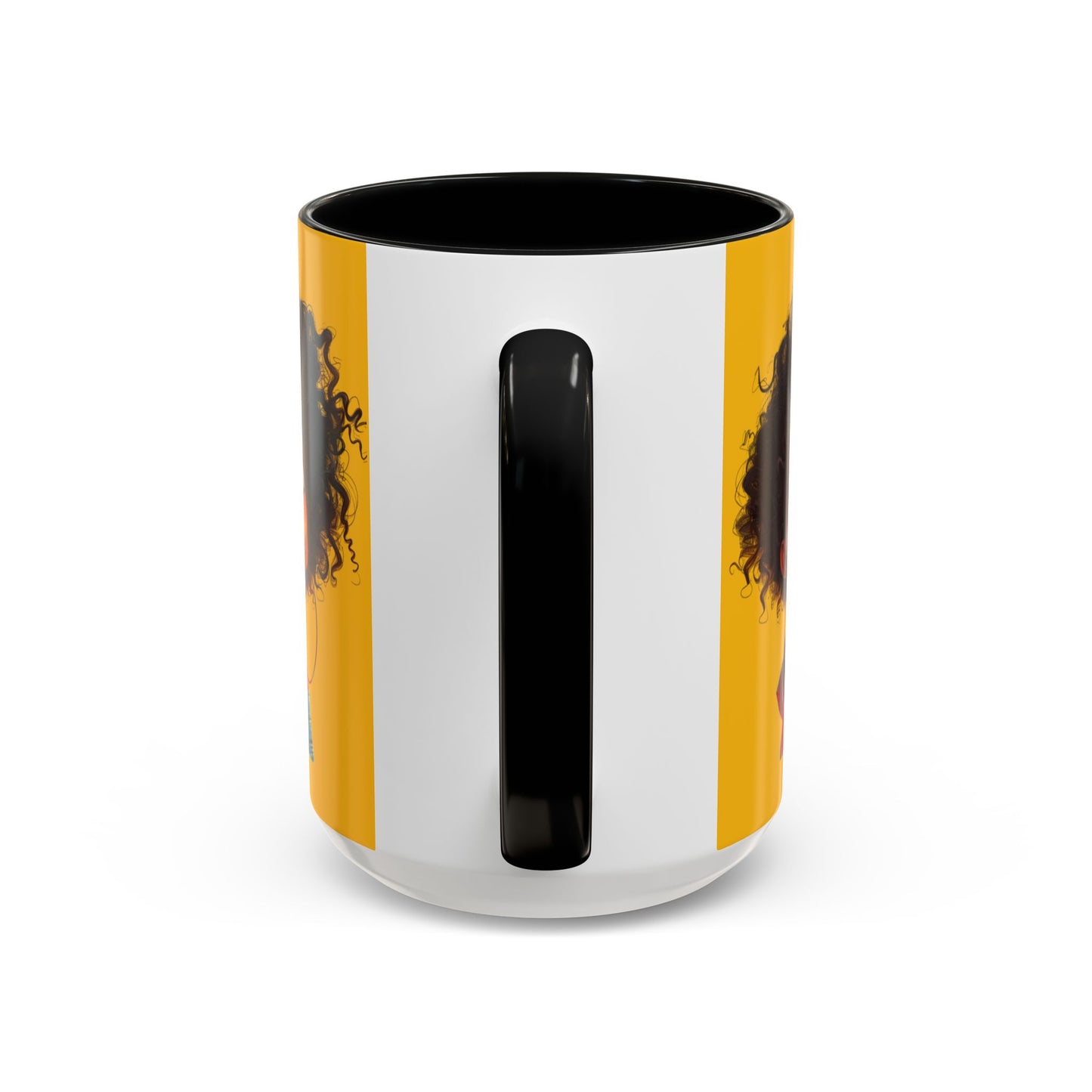 Enter At Your Own Risk Accent Coffee Mug (11, 15oz) #EYOR2