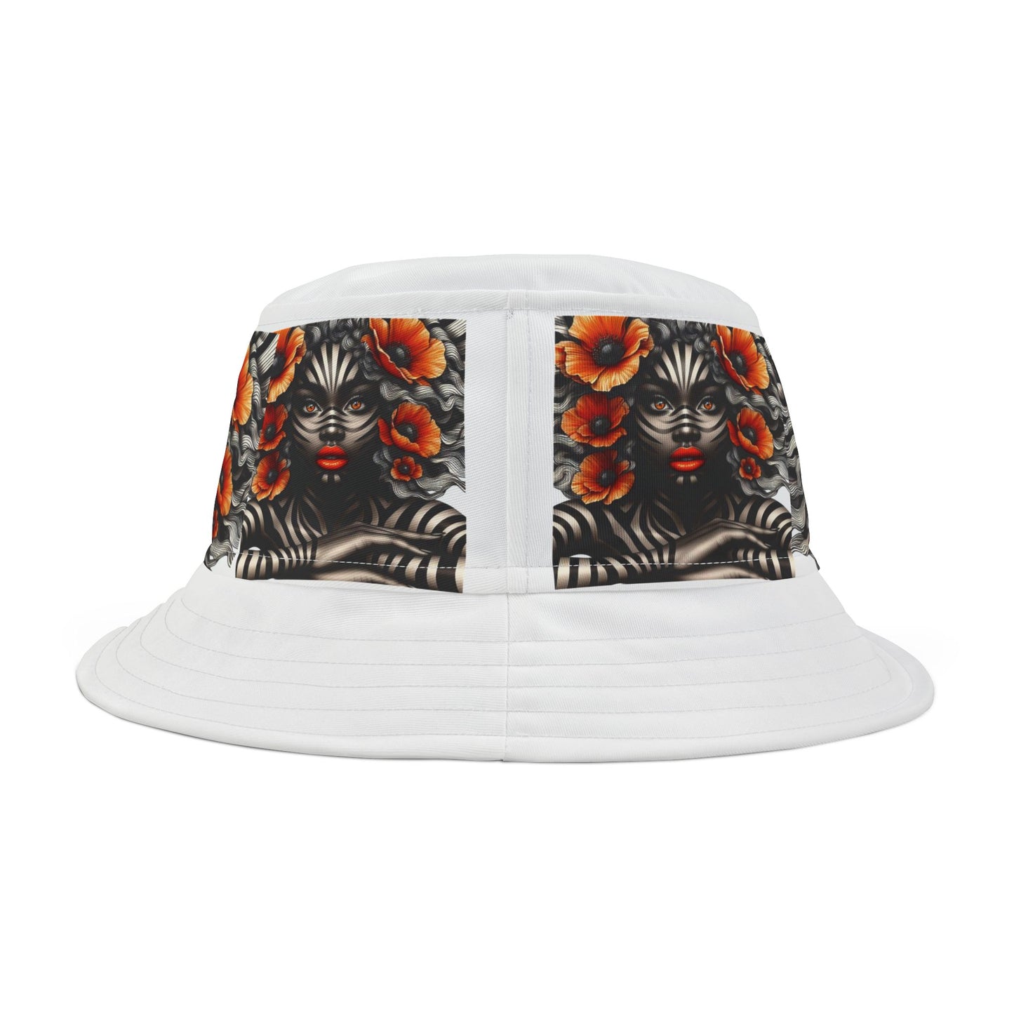 Zebra Fantasy Bucket Hat (AOP) #ZF19
