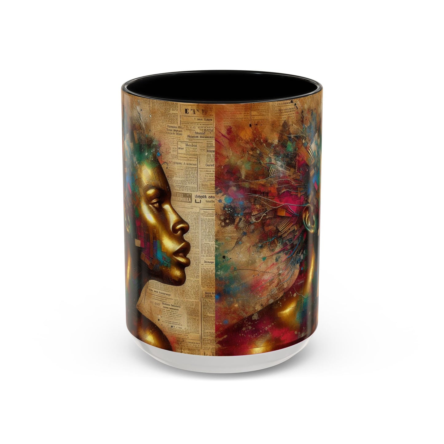 Afrocentric Accent Coffee Mug (11, 15oz) #AACM4