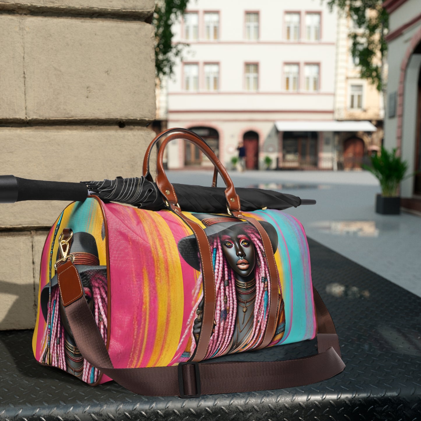 Cultural Elegance Waterproof Travel Bag #CE2