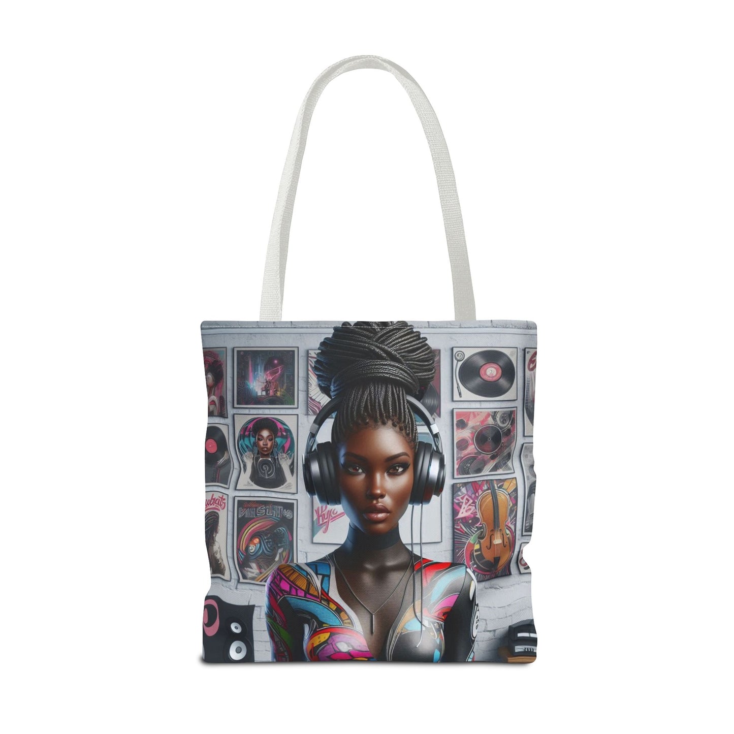 Feel The Music Tote Bag (AOP) #FM20