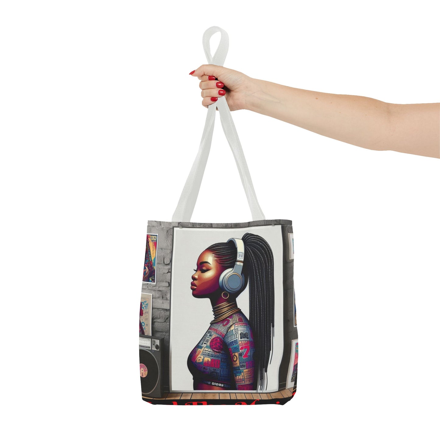 Feel The Music Tote Bag (AOP) #FM3