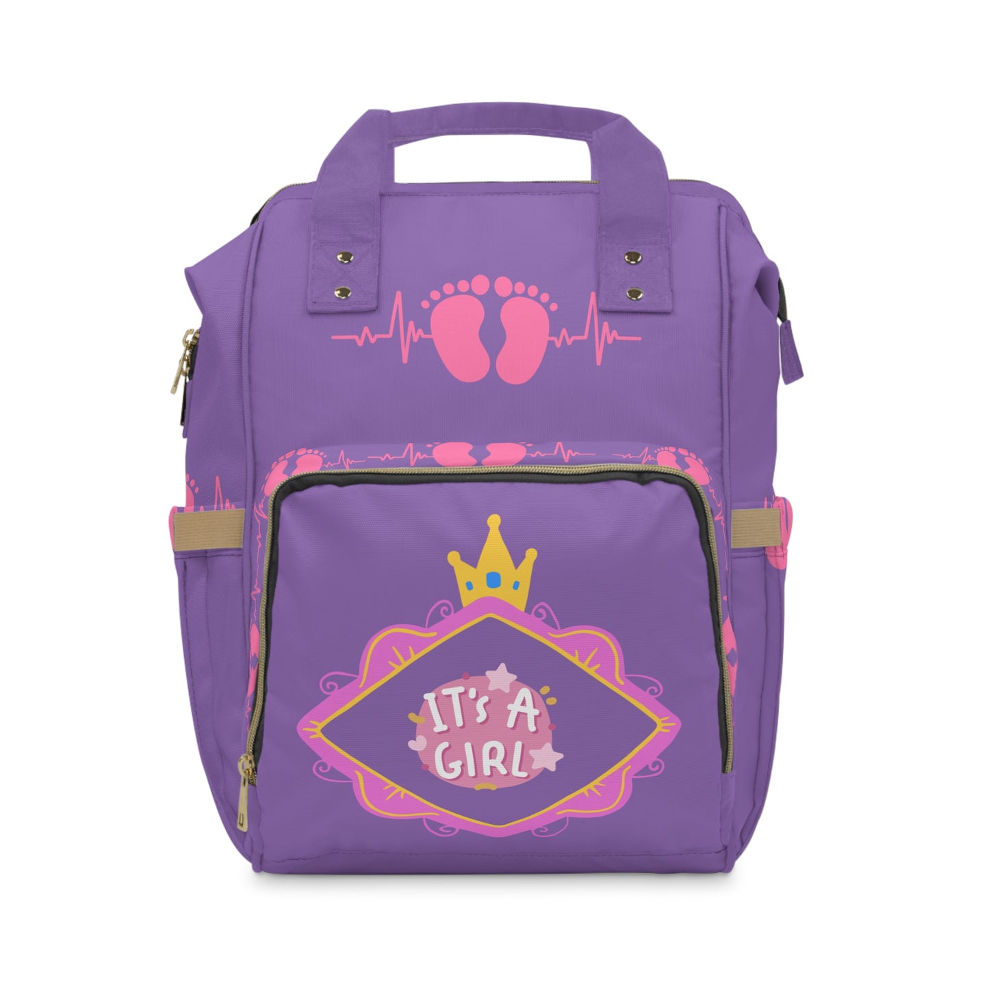 It's A Girl Multifunctional Diaper Backpack #IAG2