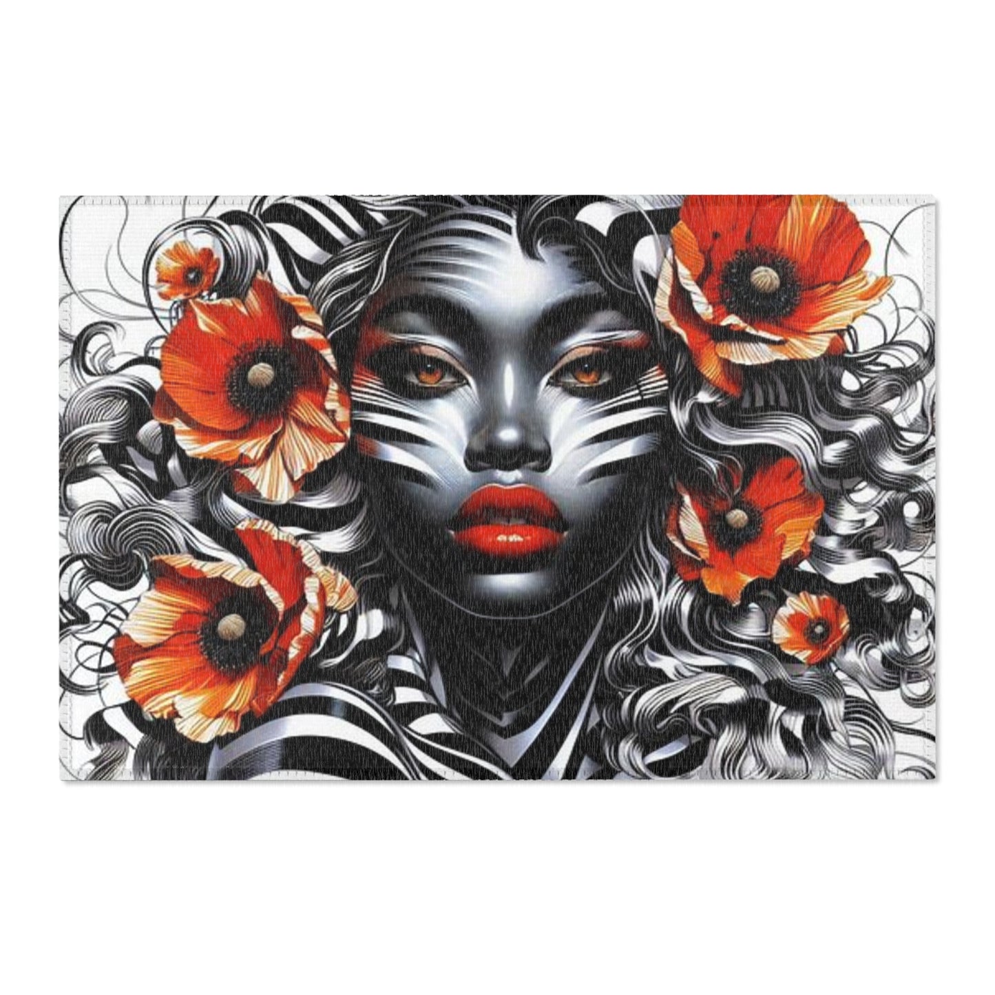 Zebra Fantasy Area Rugs #ZF32