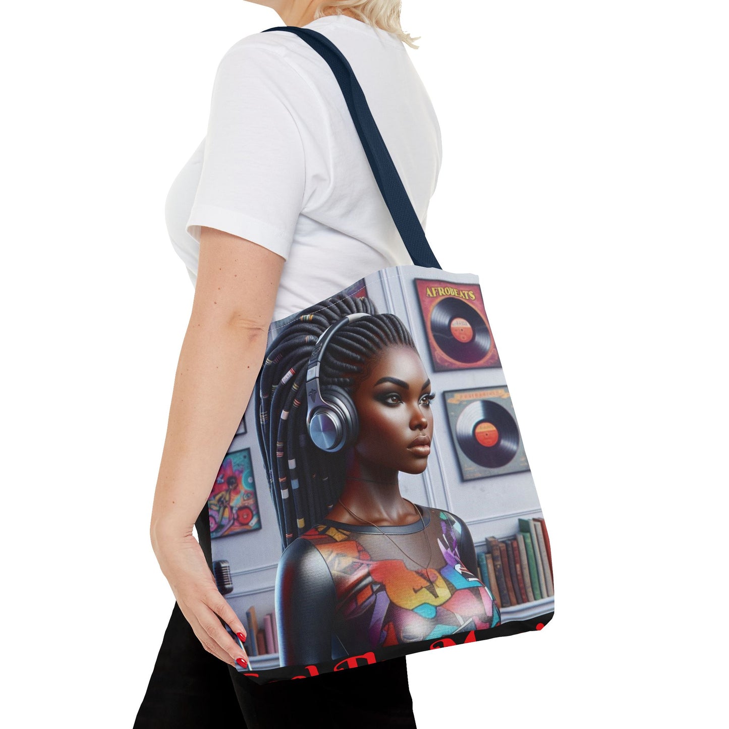 Feel The Music Tote Bag (AOP) #FM16