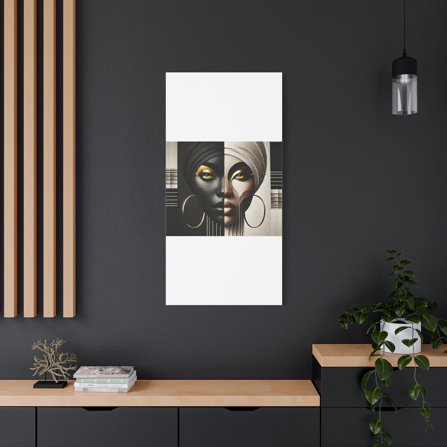 Duality Matte Canvas, Stretched, 1.25" #DLTY1