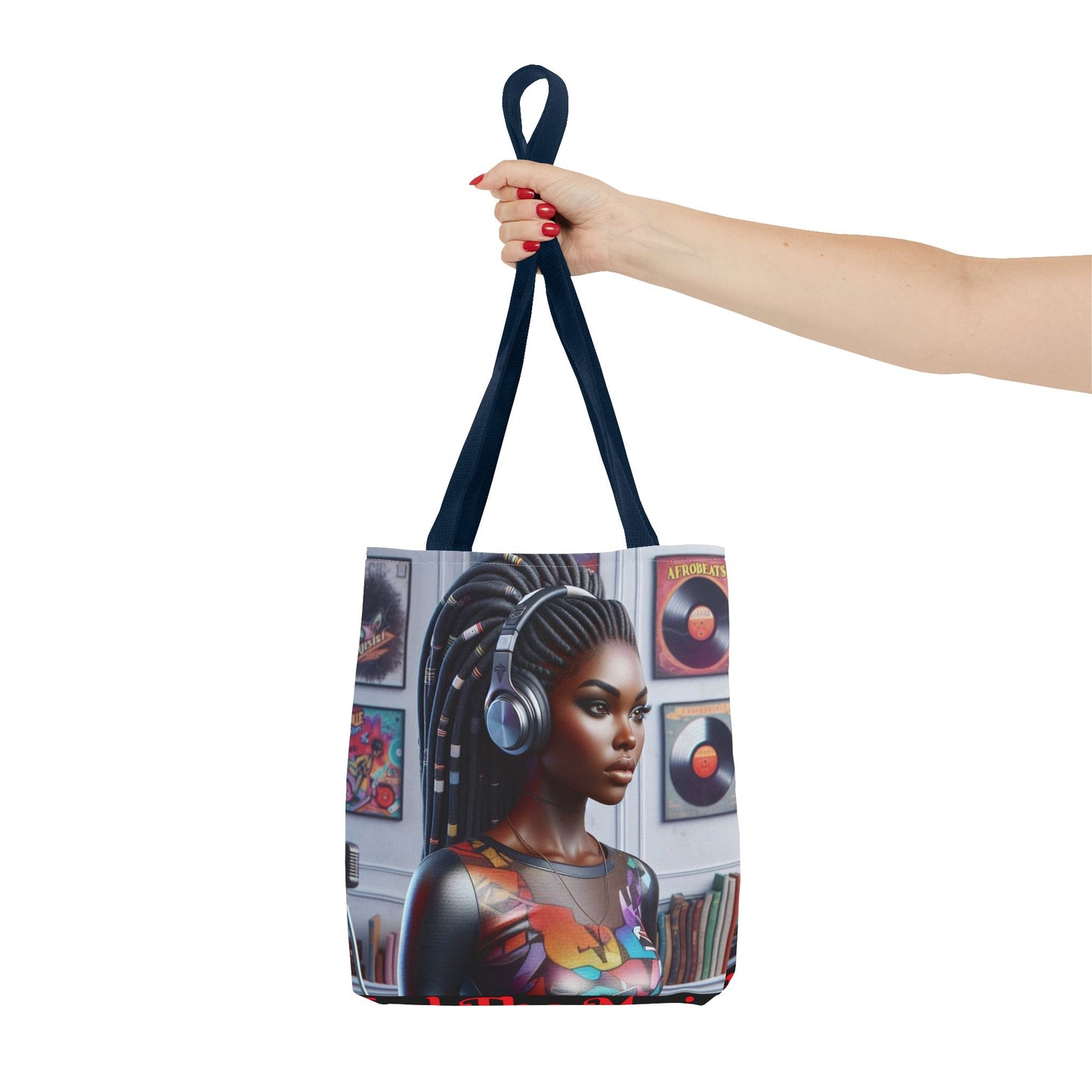 Feel The Music Tote Bag (AOP) #FM16