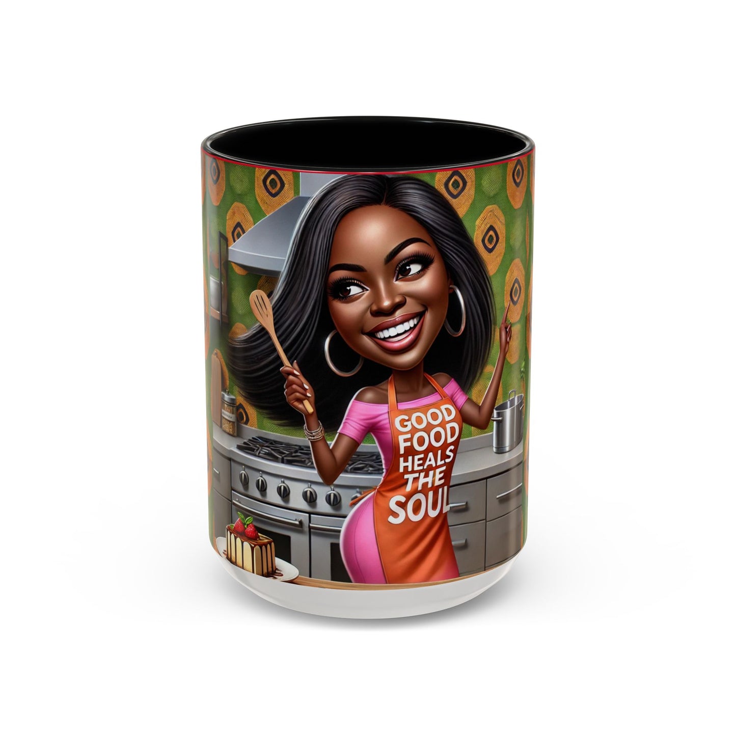 Soulful Bites and Kitchen Delights Accent Coffee Mug (11, 15oz) #SBKD1