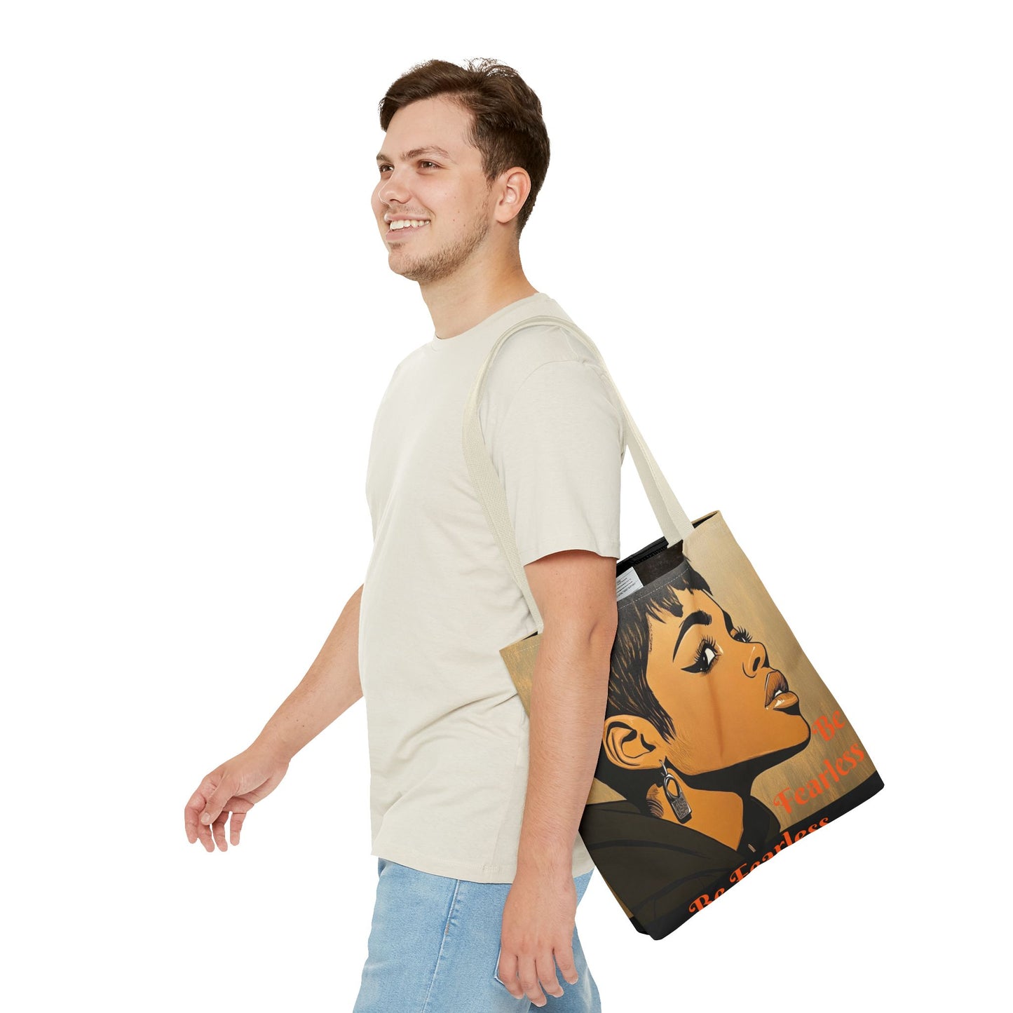 Be Fearless Tote Bag (AOP) #T12