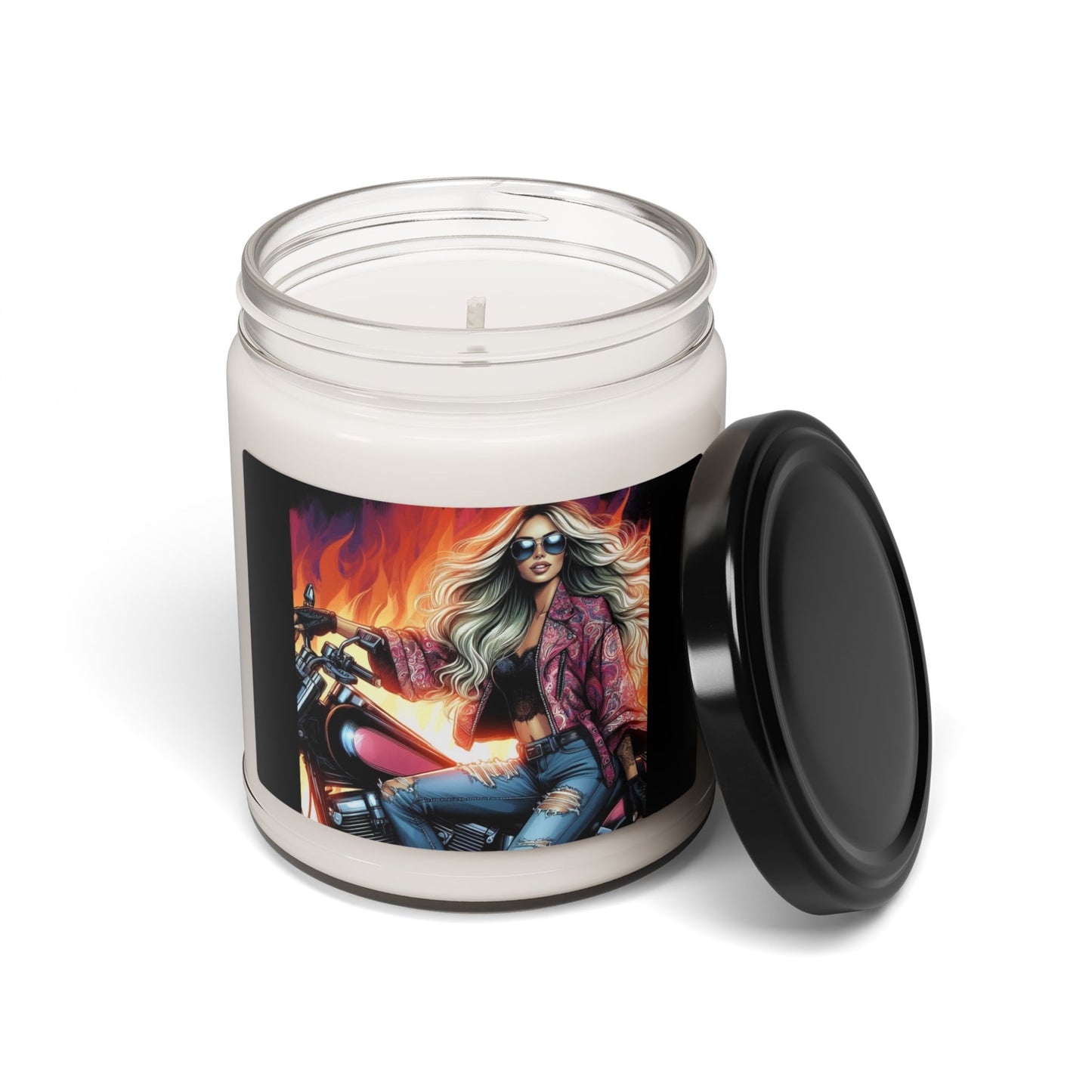 Born To Ride Scented Soy Candle, 9oz #13M