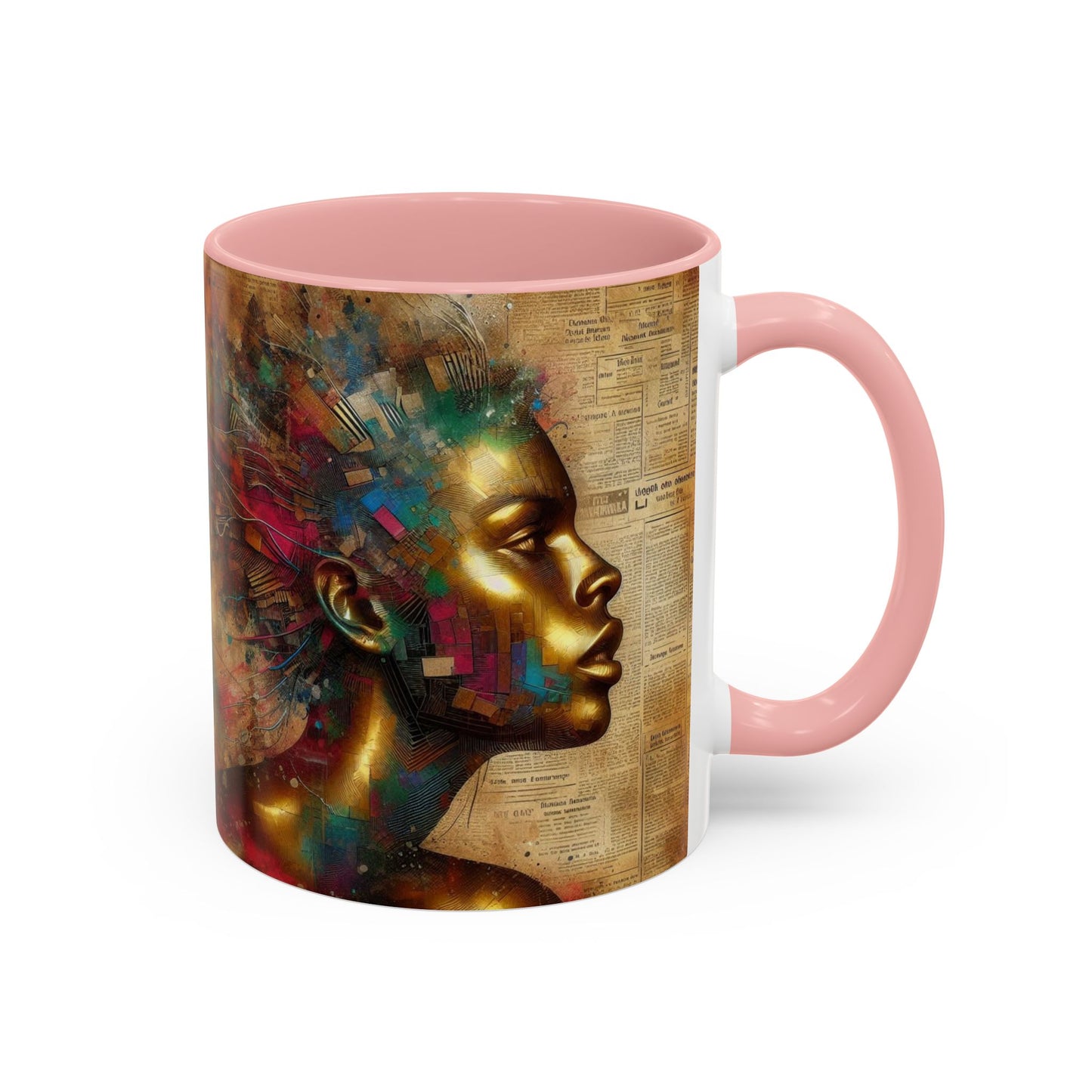 Afrocentric Accent Coffee Mug (11, 15oz) #AACM4