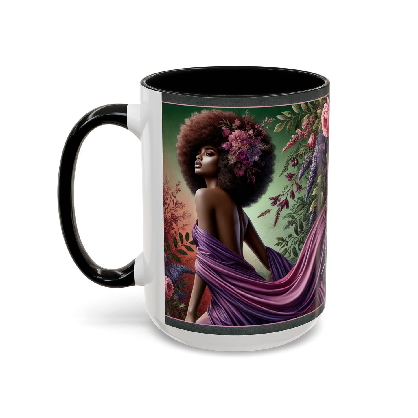 Afrocentric Accent Coffee Mug (11, 15oz) #AACM5