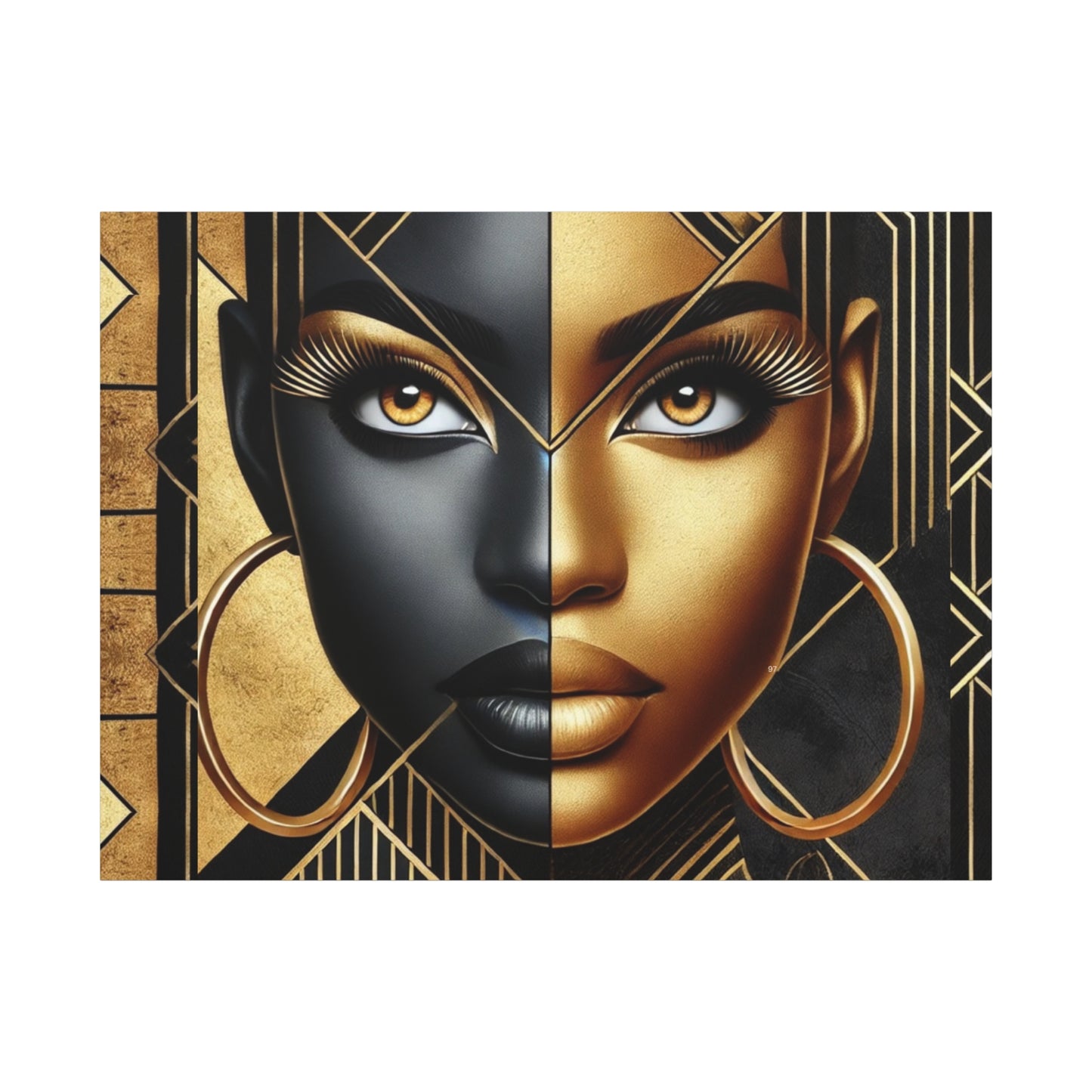 Amber Radiance Matte Canvas, Stretched, 1.25" #AR1