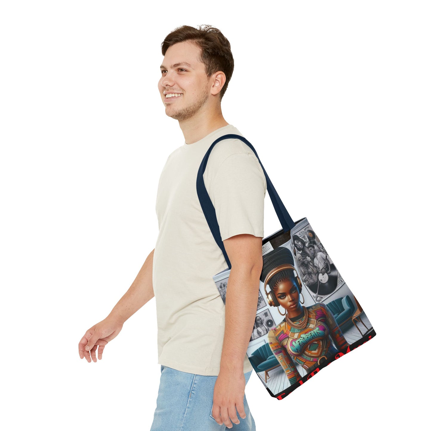 Feel The Music Tote Bag (AOP) #FM13