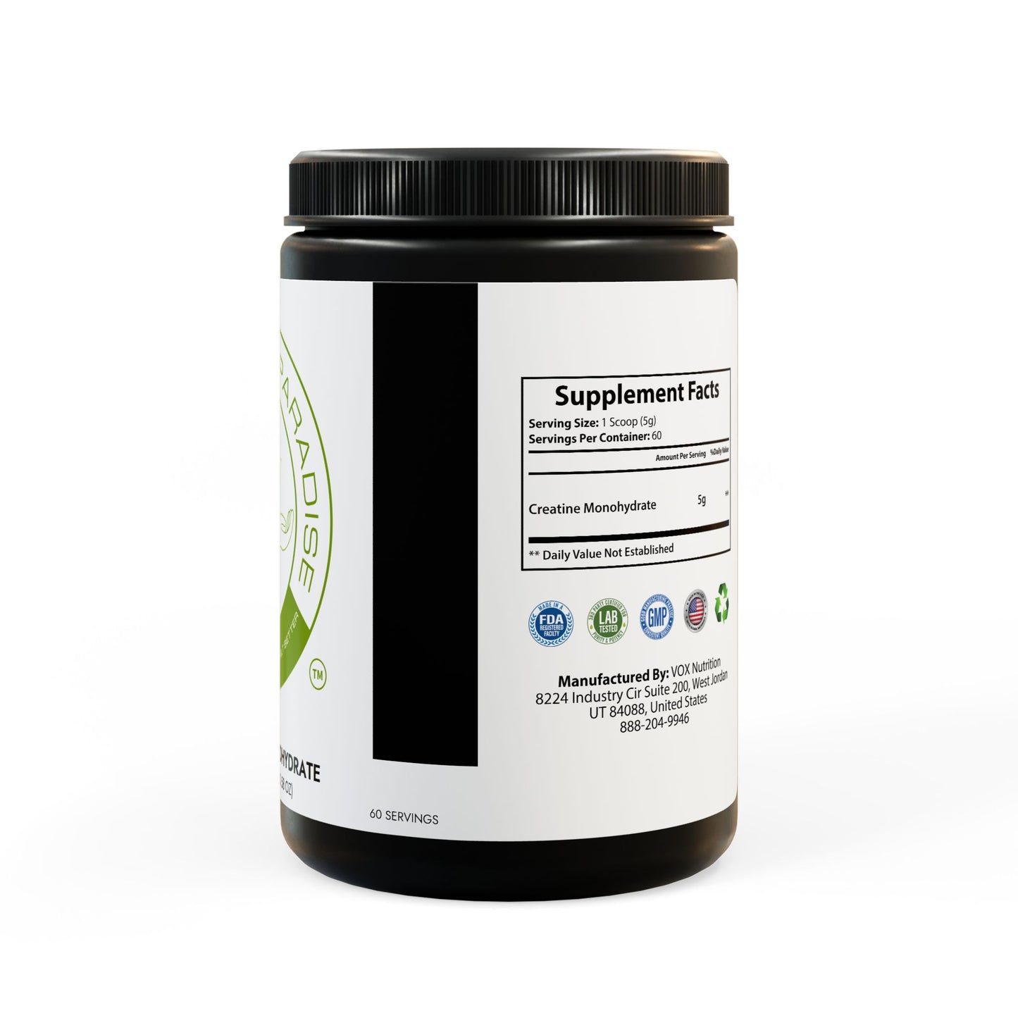 Creatine Monohydrate Supplement (300g, 10.58oz) #GLP26