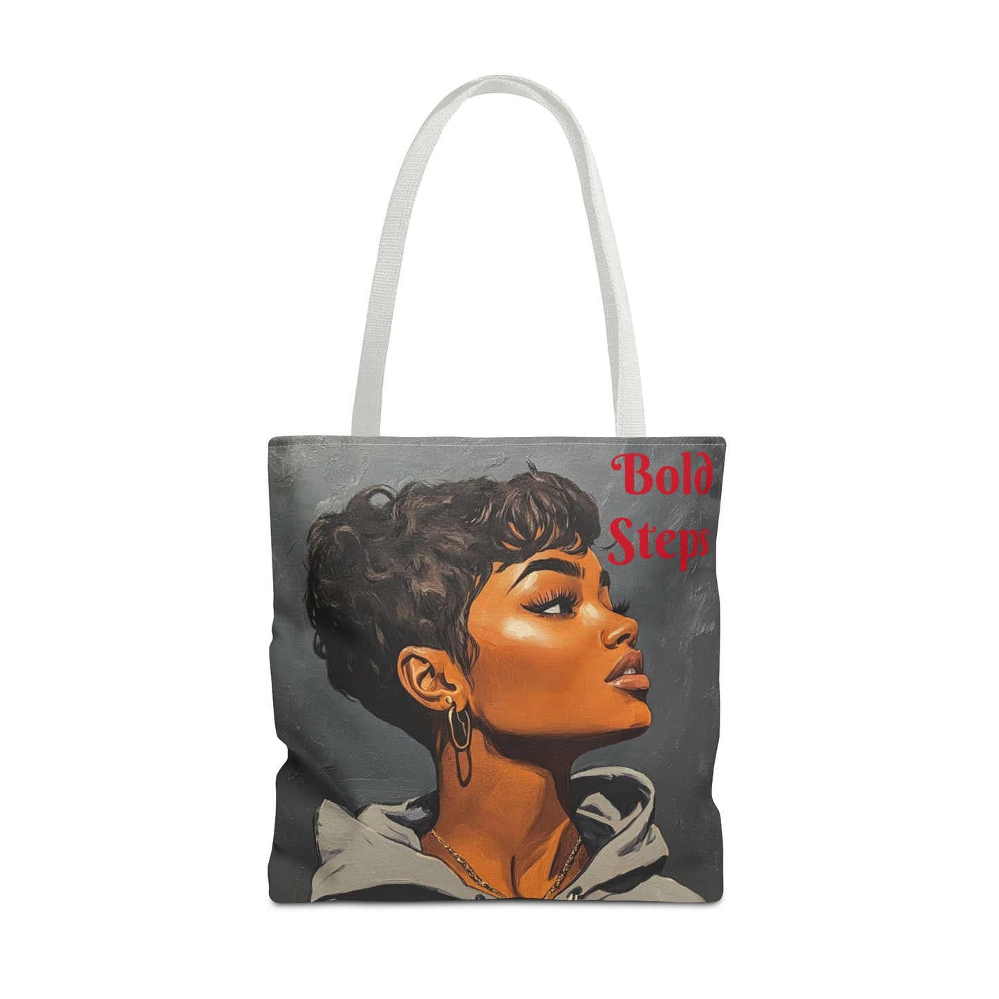 Bold Steps Tote Bag (AOP) #T11