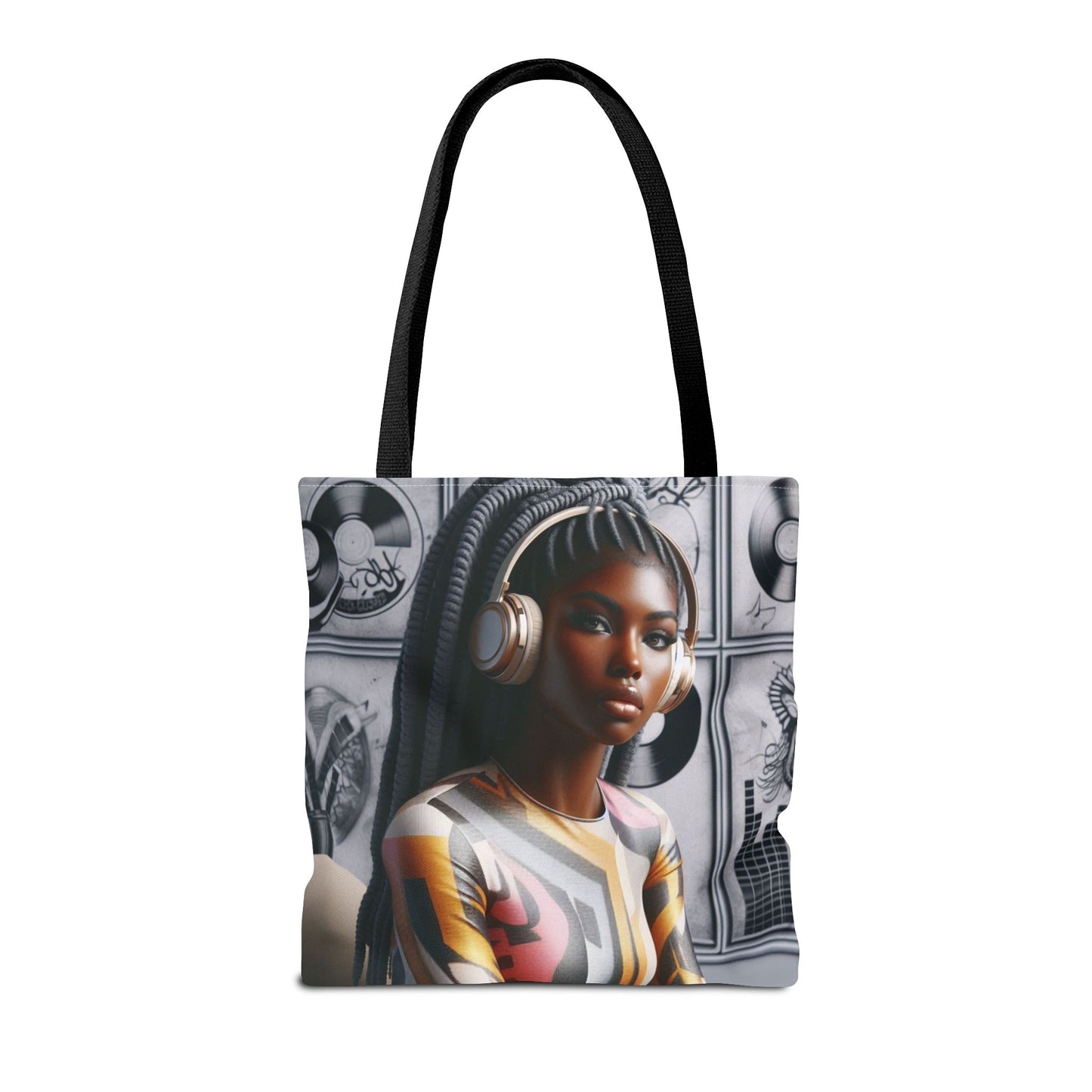 Feel The Music Tote Bag (AOP) #FM7