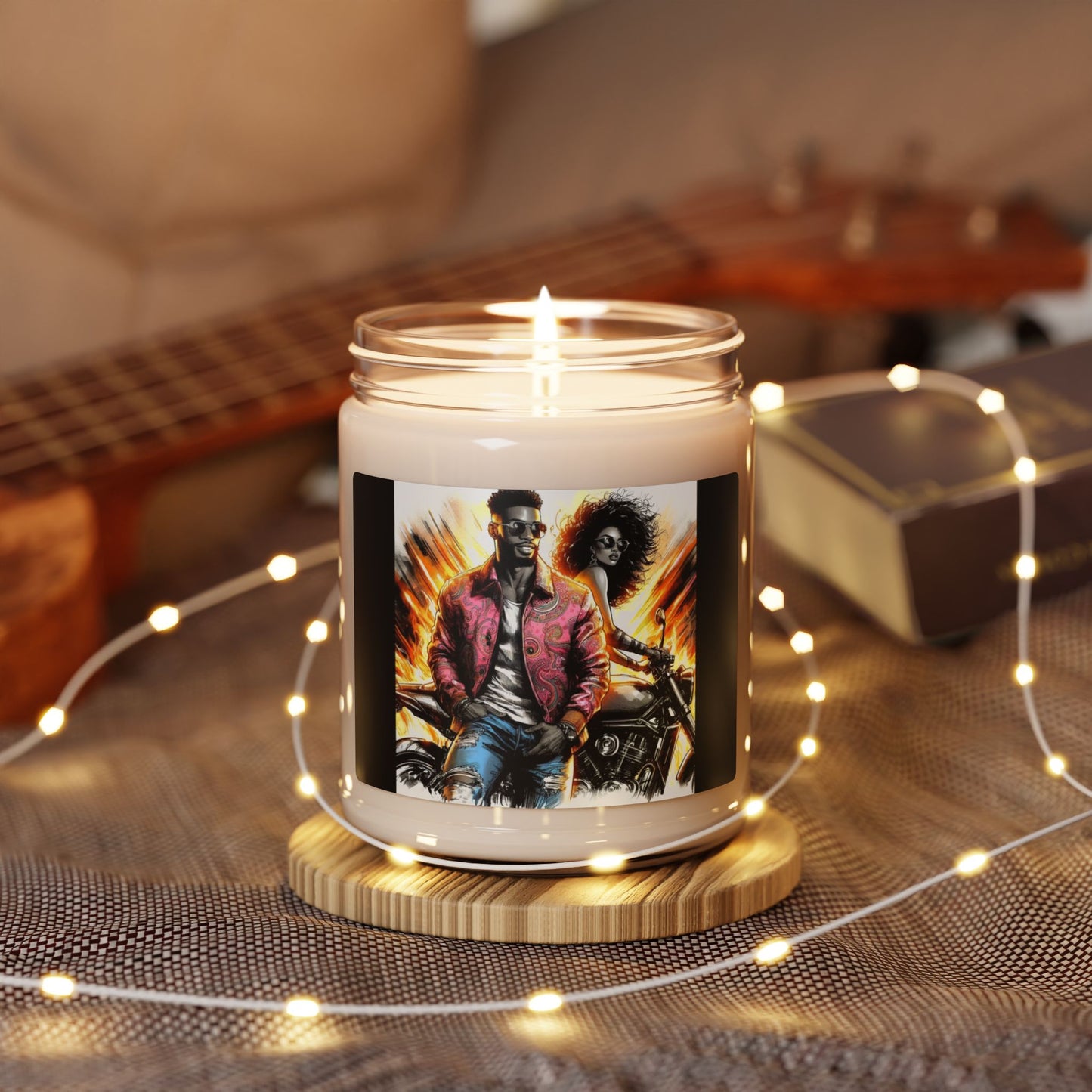 Born To Ride Scented Soy Candle, 9oz #13M