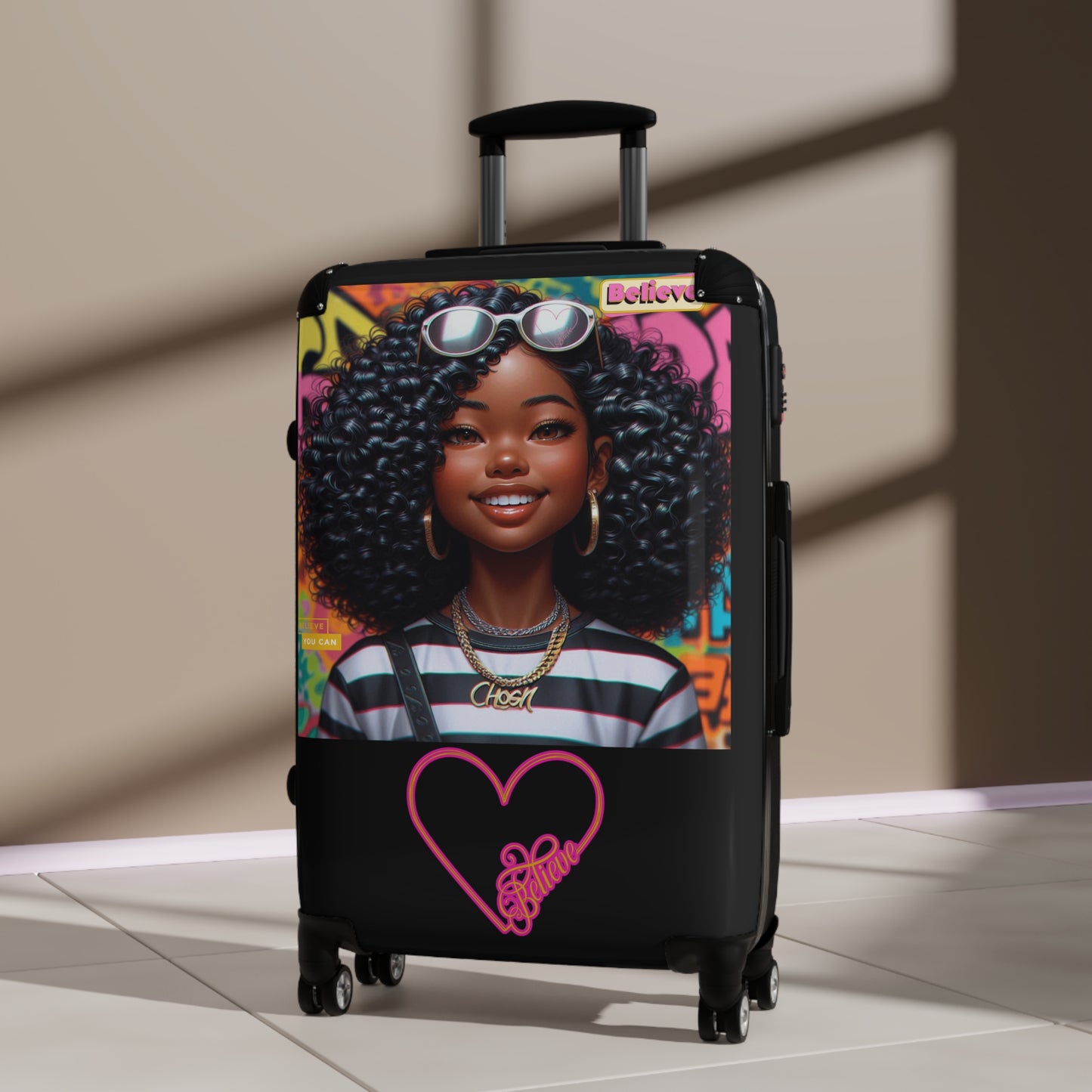 Believe Suitcases #51