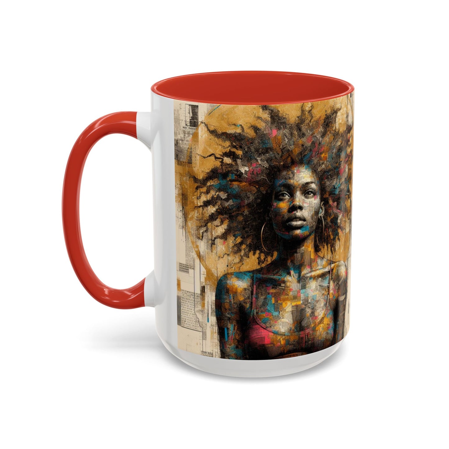 Afrocentric Accent Coffee Mug (11, 15oz) #AACM1