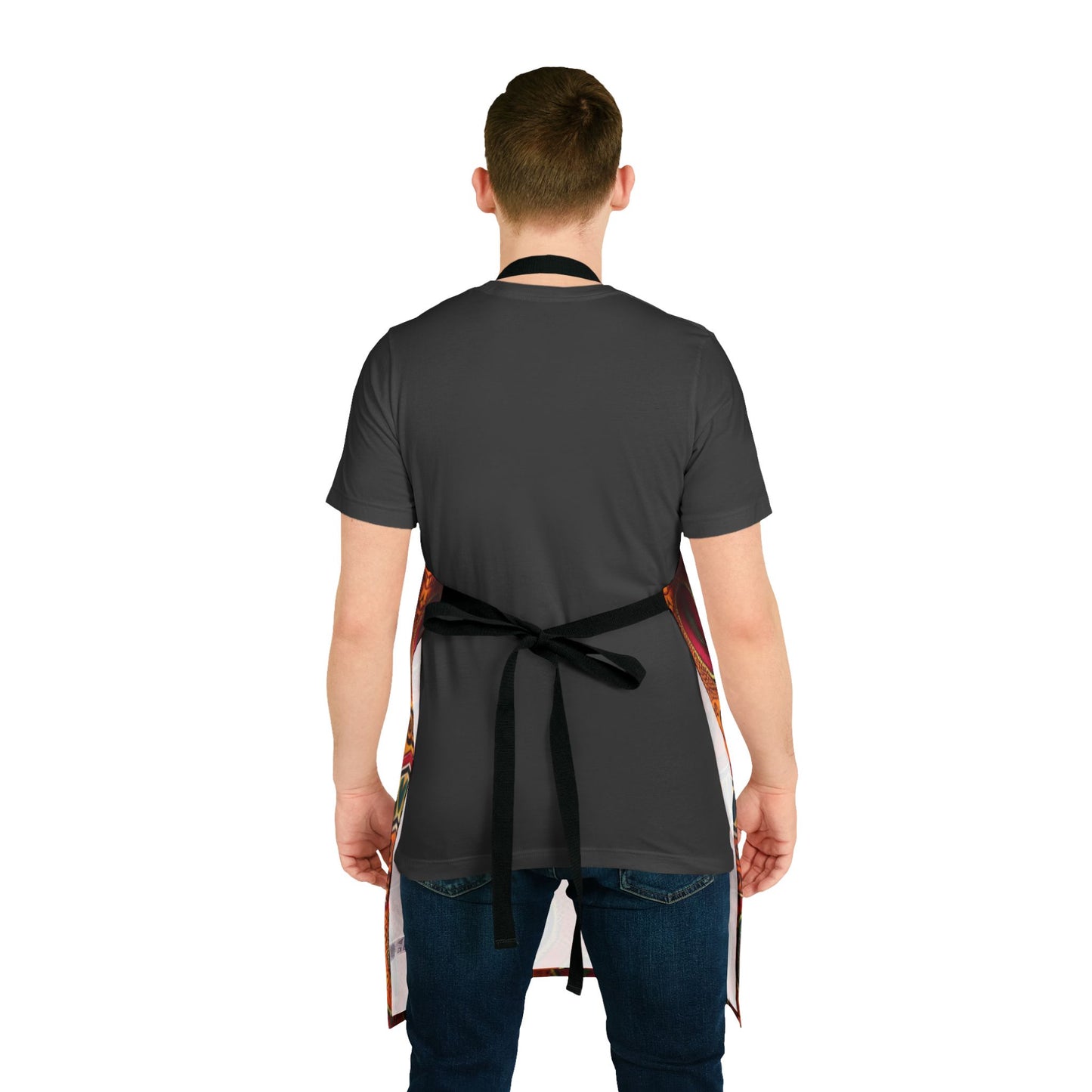 What's Cooking?Apron, 5-Color Straps (AOP) #WC2