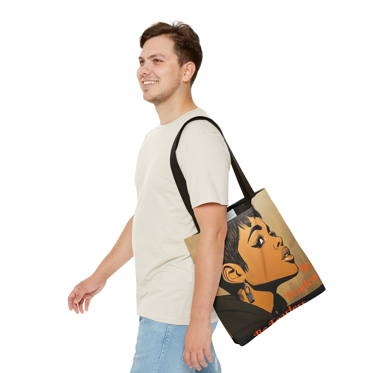 Be Fearless Tote Bag (AOP) #T12