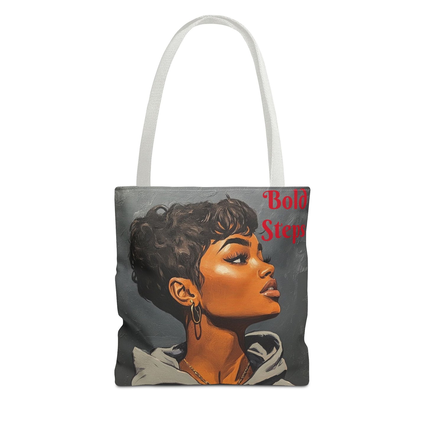 Bold Steps Tote Bag (AOP) #T11