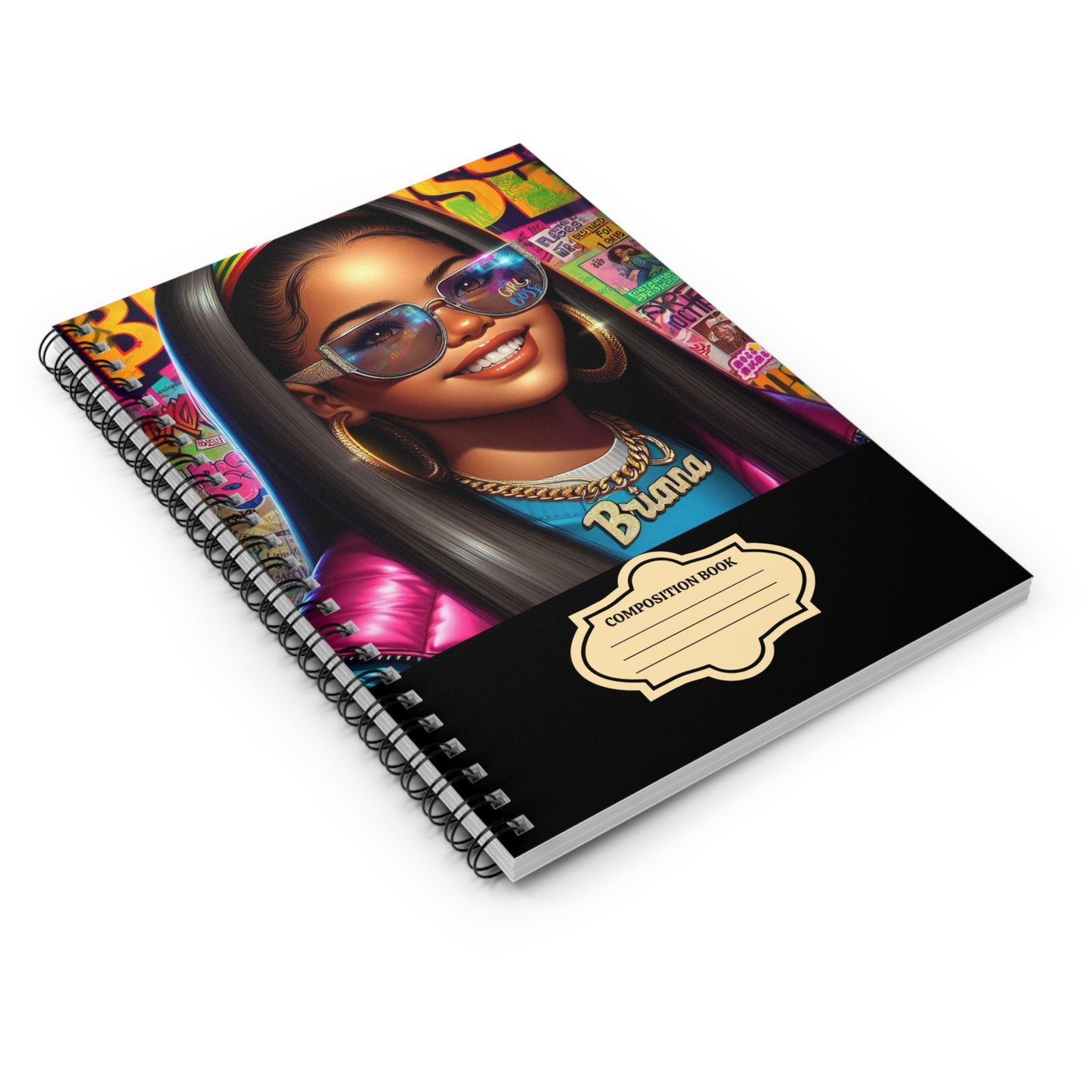 Back to School Affirmations Spiral Notebook - Ruled Line #45